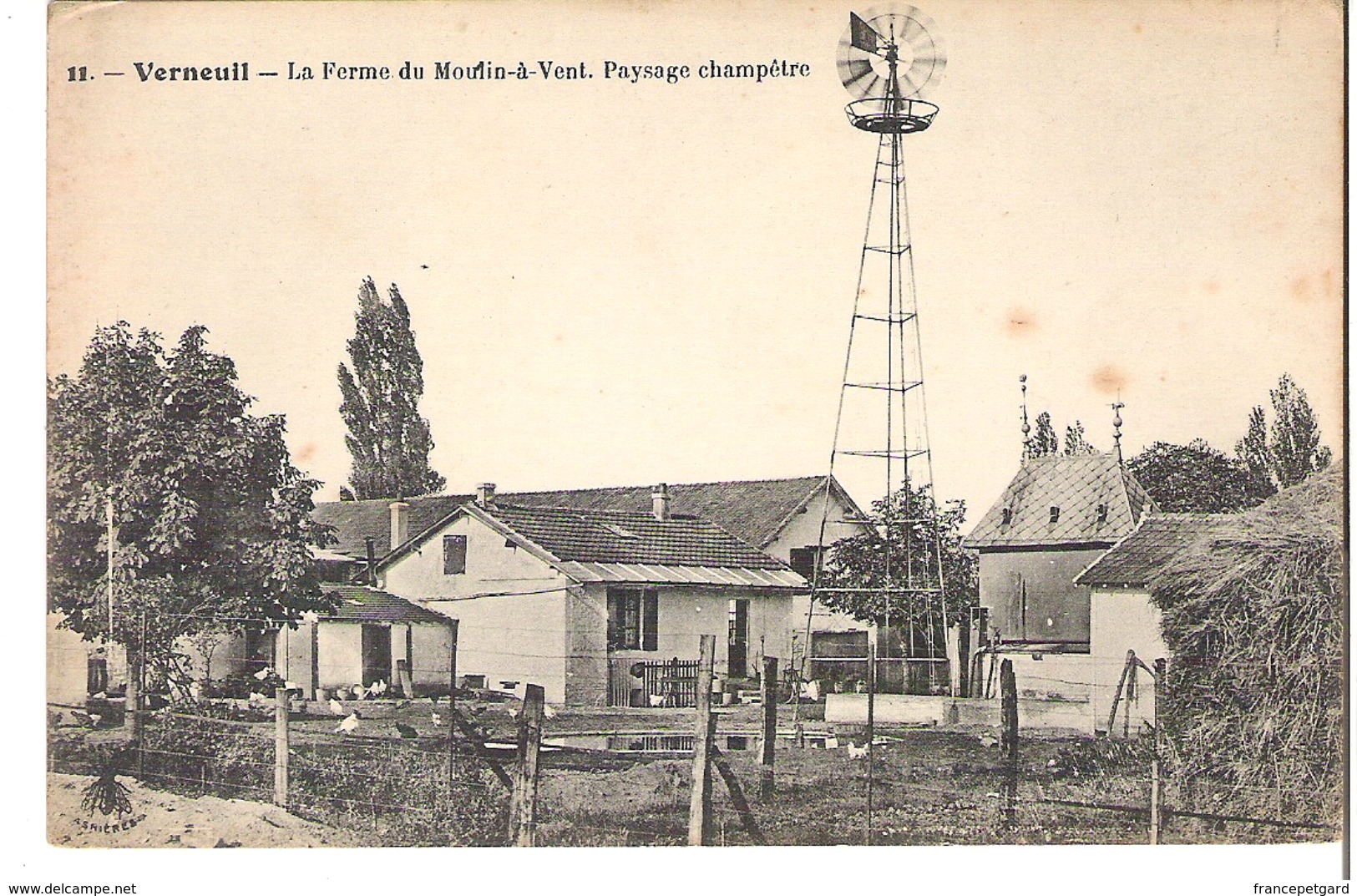 VERNEUIL  La Ferme Du Moulin à Vent - Verneuil Sur Seine