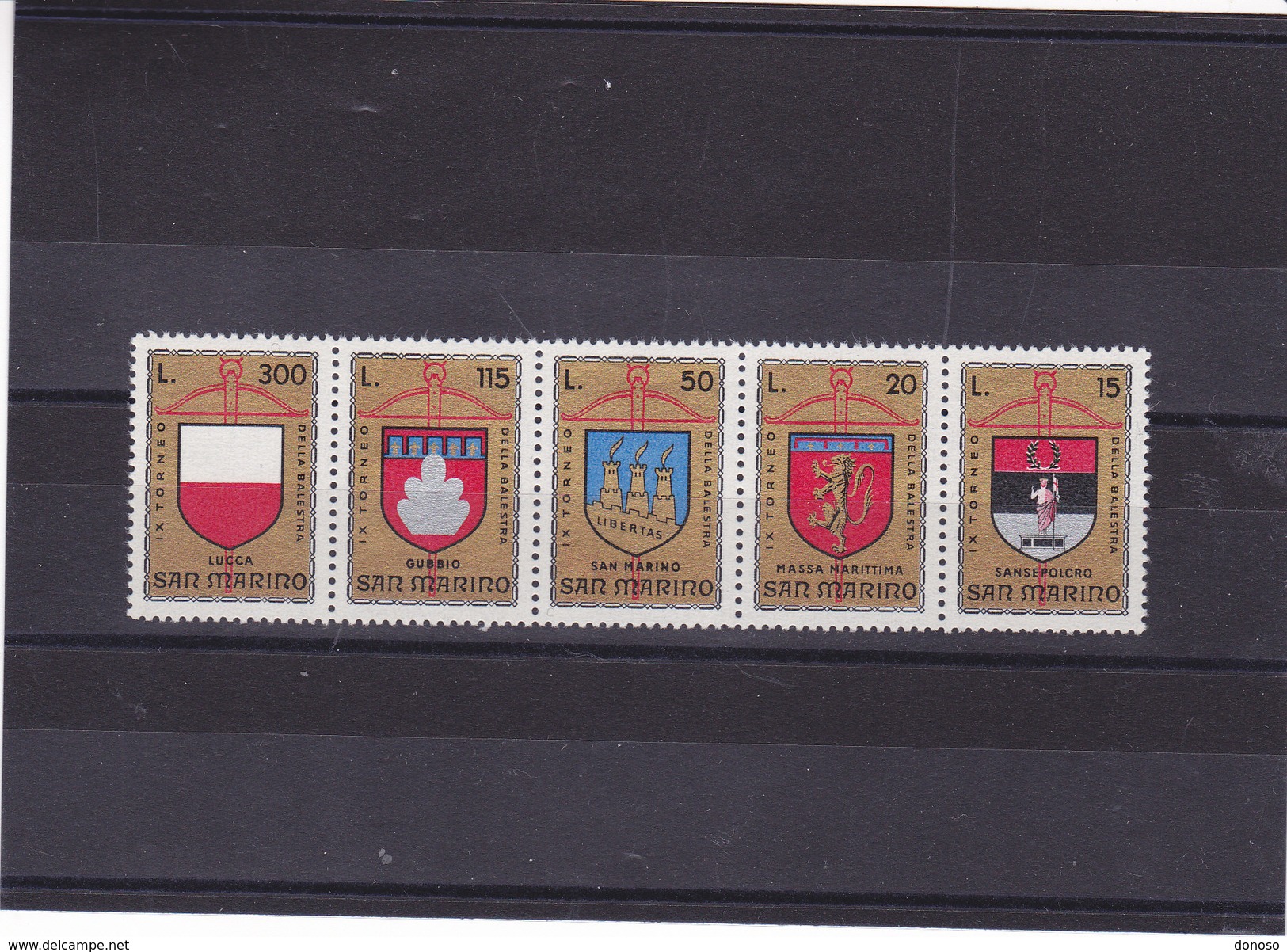 SAINT MARIN 1974 ARMOIRIES Yvert 876-880 NEUF** MNH - Neufs