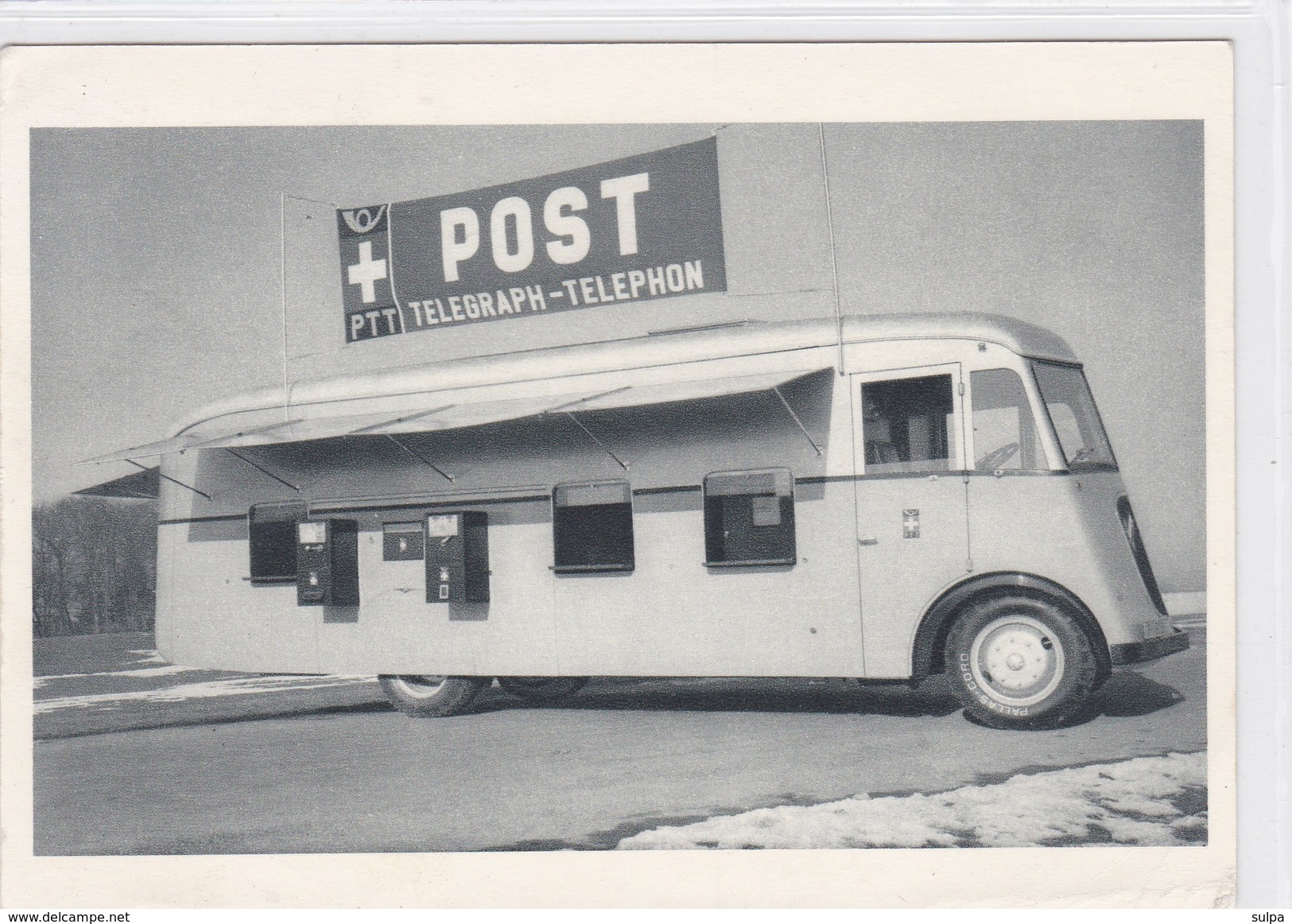 Schweizer Mustermesse Basel 1938. Bureau De Poste Automobile - Erinnophilie