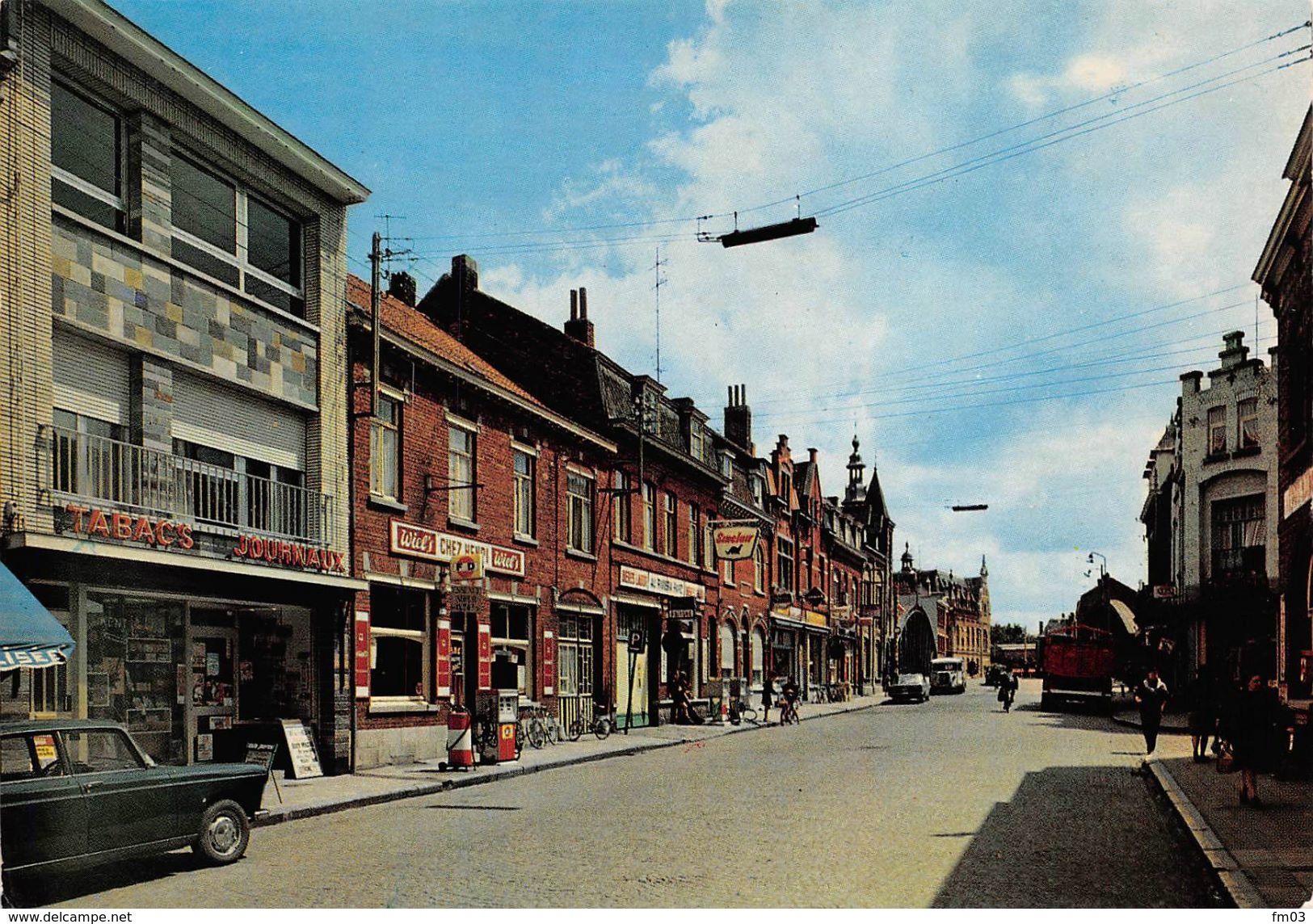 Comines Pompe à Essence Rue Du Fort Et Frontière - Comines-Warneton - Komen-Waasten