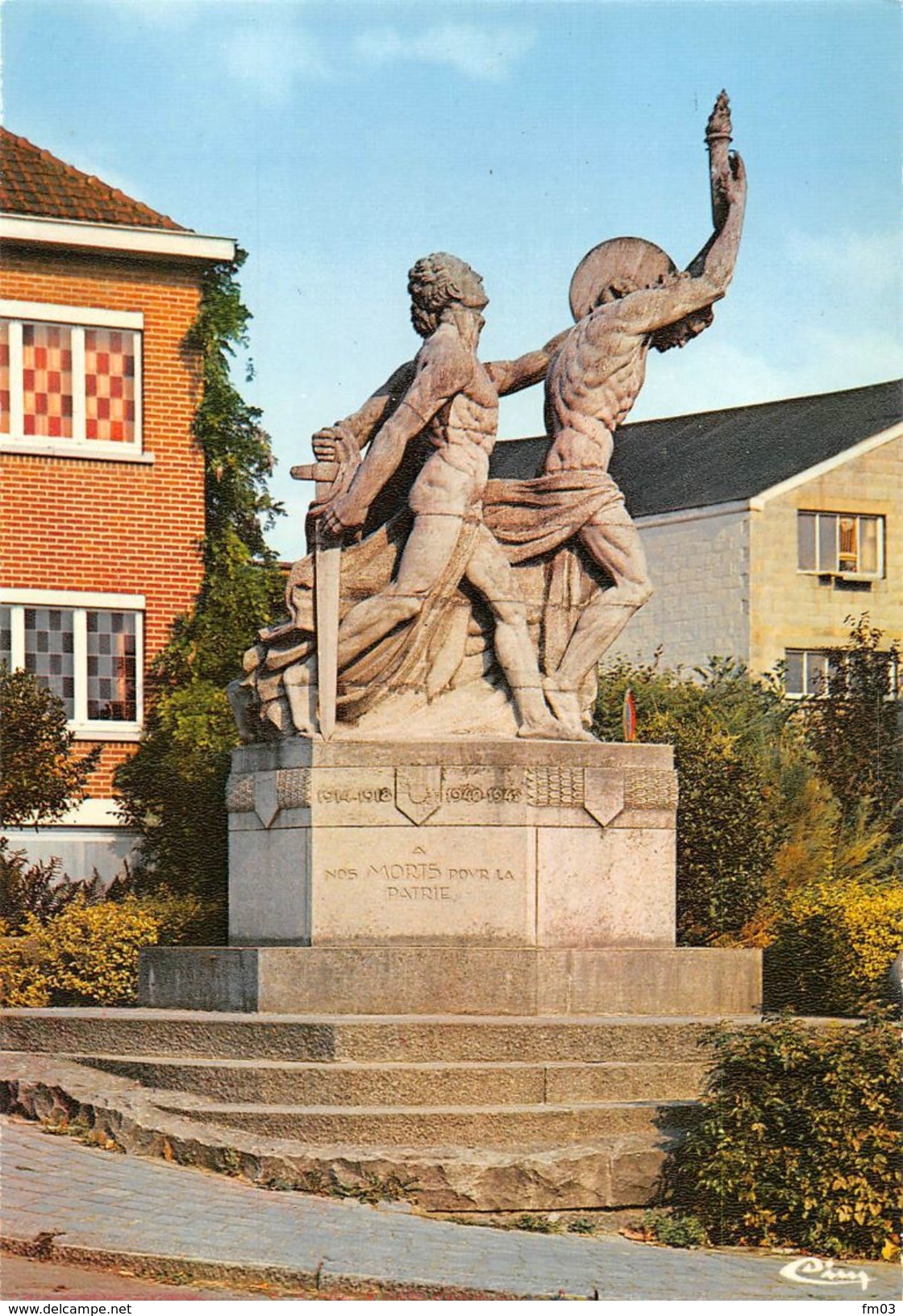 Ecaussinnes D'Enghien Monument Aux Morts - Ecaussinnes