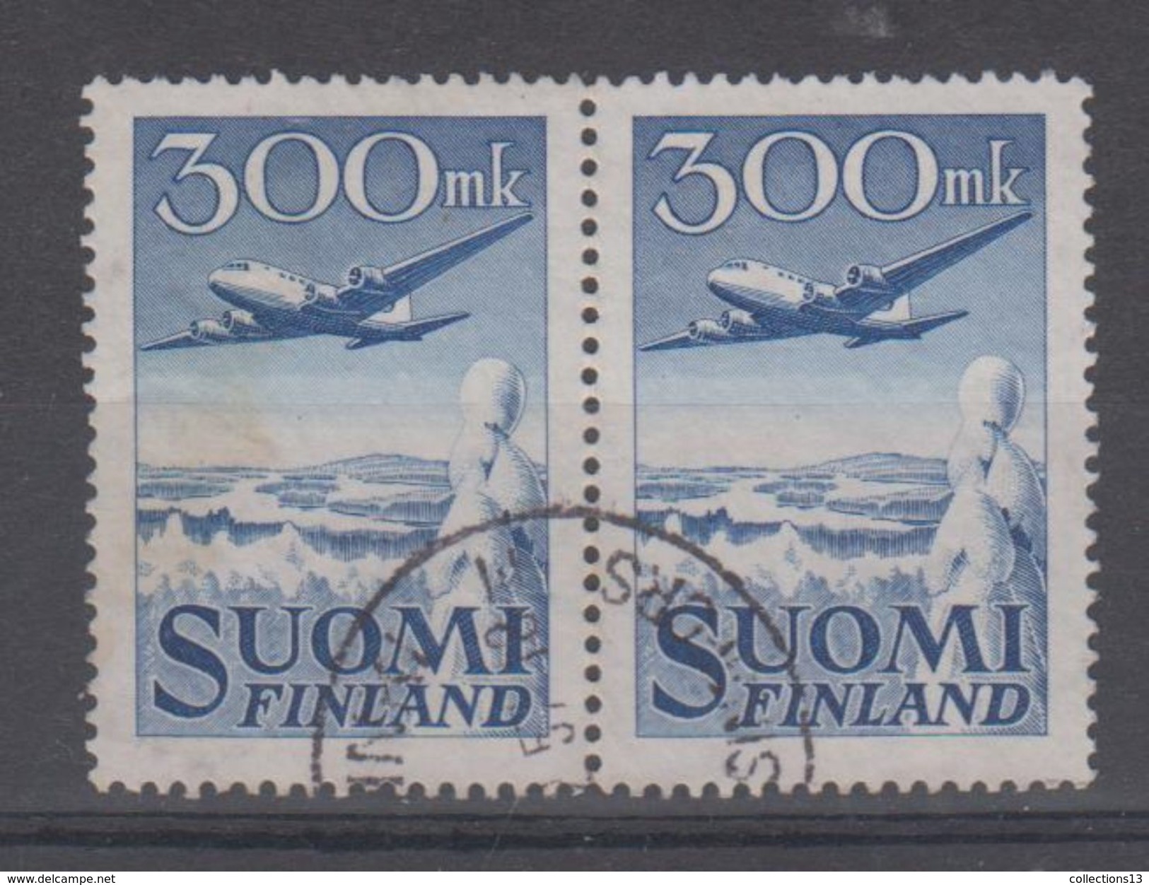 FINLANDE - PA 2 (paire) Obli Cote 27 Euros Depart à 10% - Used Stamps