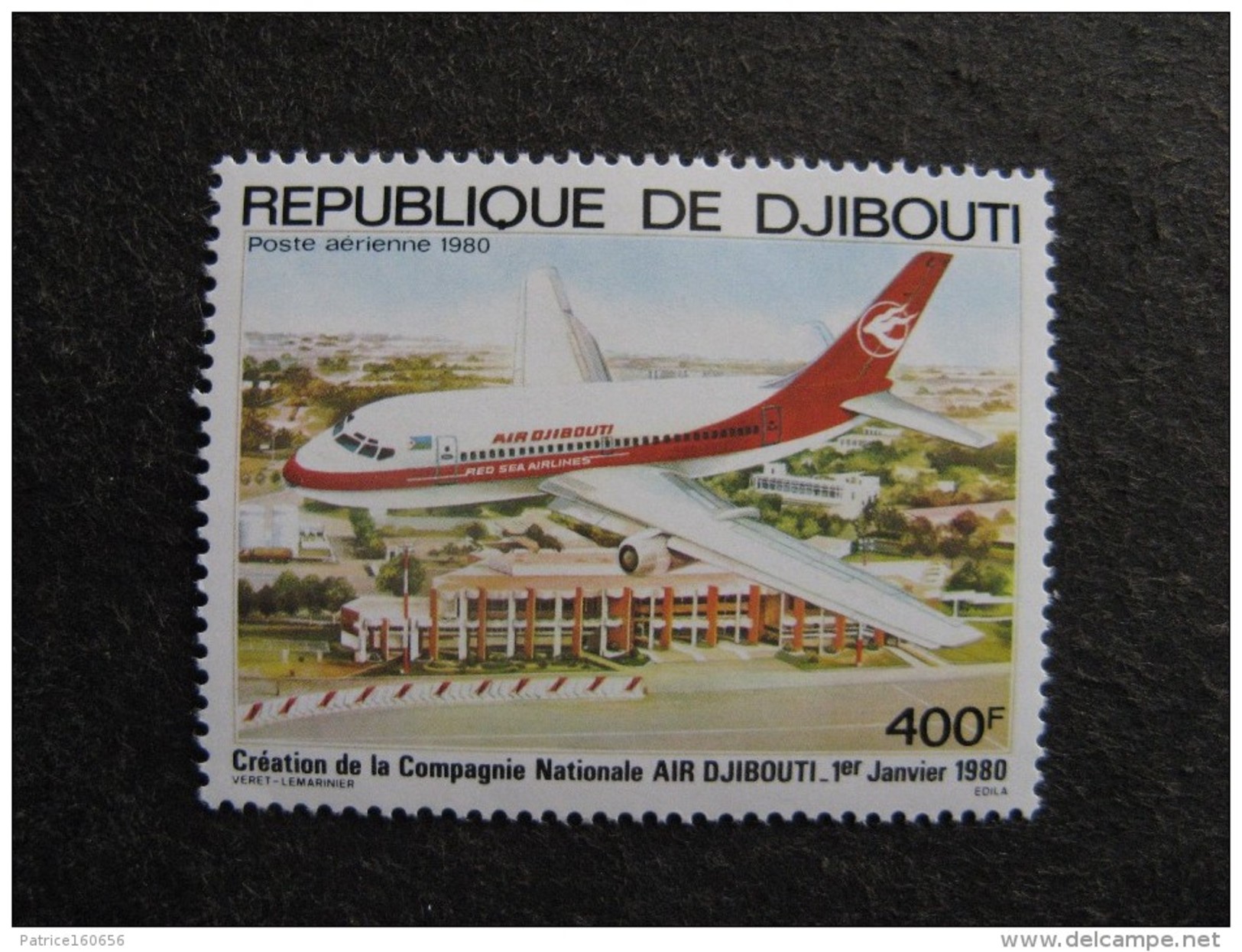 Djibouti : TB PA N° 140, Neuf XX. GM. - Djibouti (1977-...)