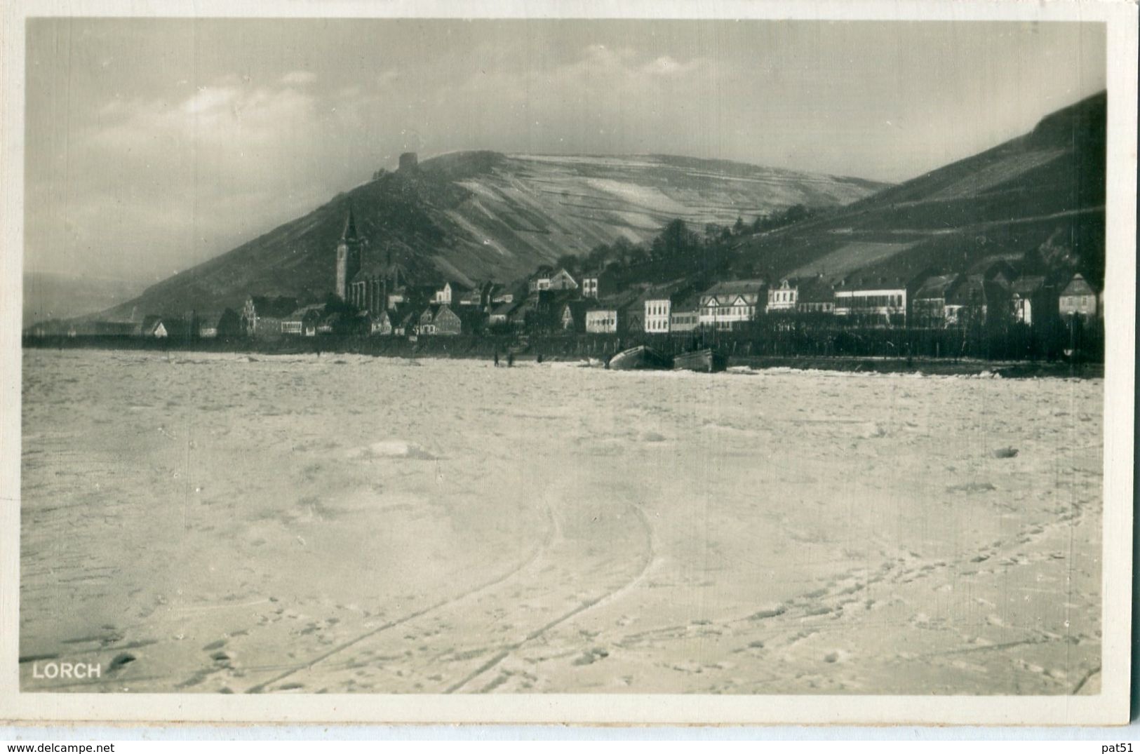 ALLEMAGNE / DEUTSCHLAND - Lorsch : Der Zugefrorene Rhein 1929 - Lorsch