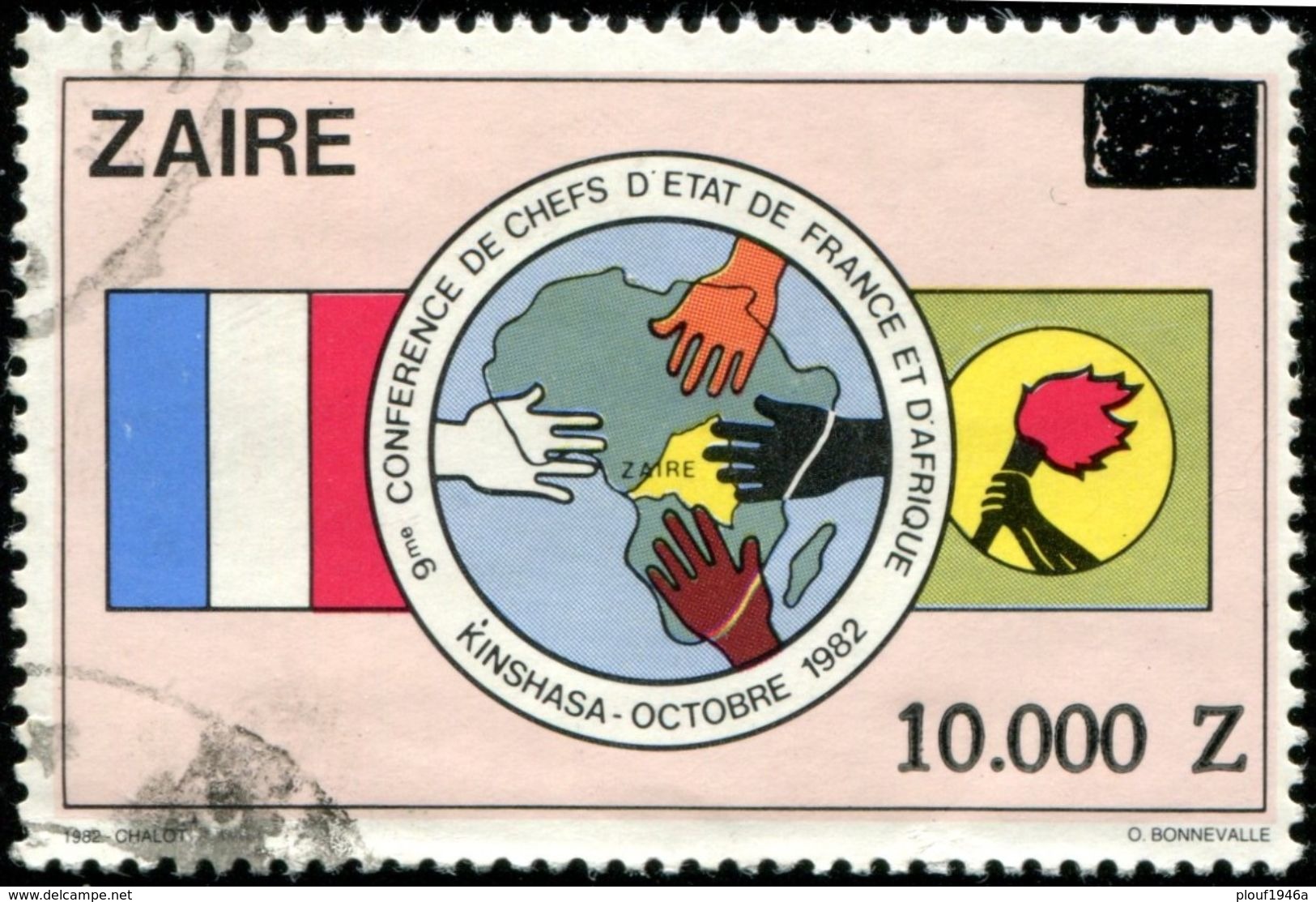 Pays : 509 (Zaïre (ex-Congo-Belge) : République))                Yvert Et Tellier N°:  1350 (o) - Gebraucht