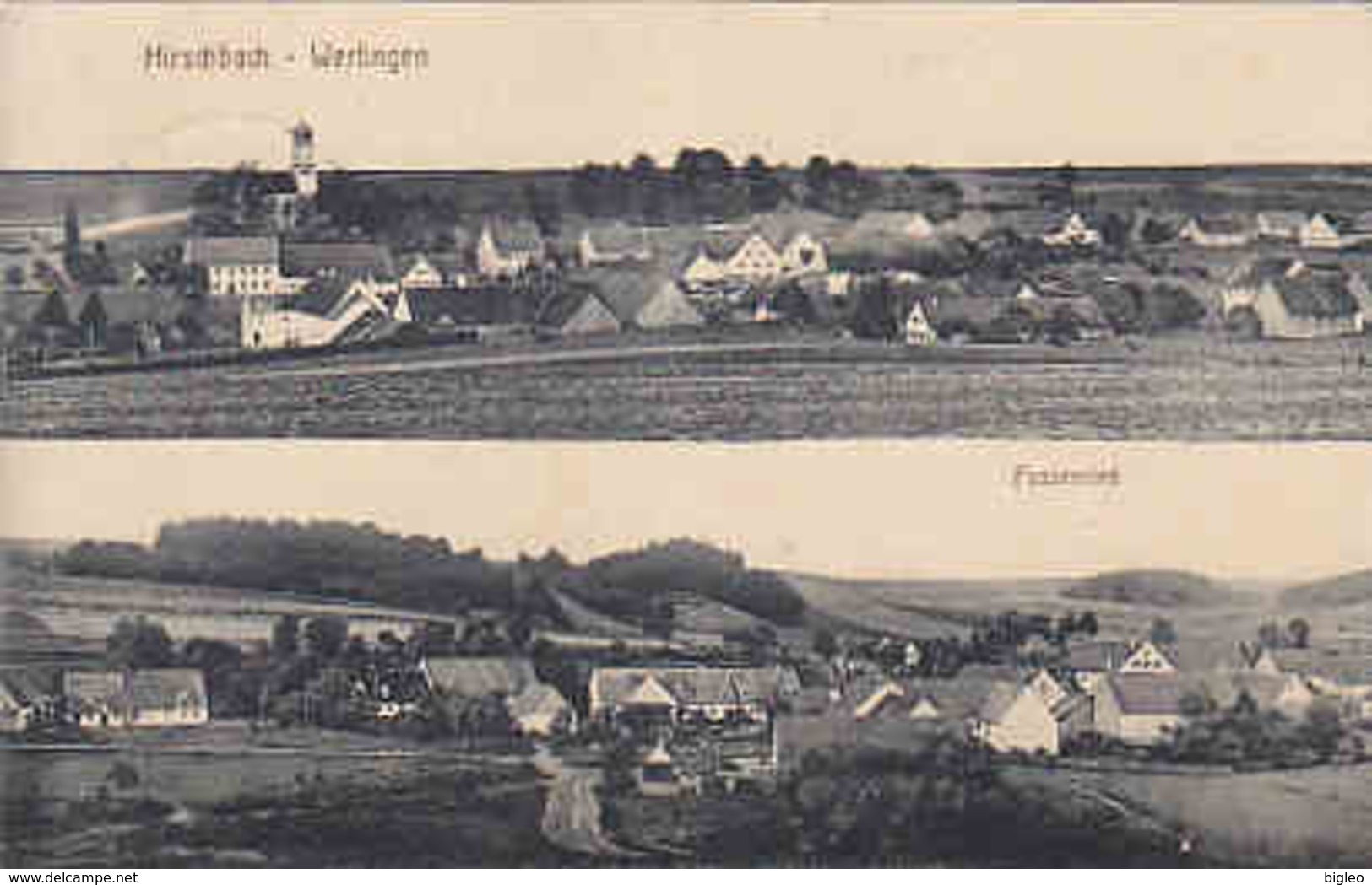 Hirschbach - Werlingen - 1914       ( A-59-100311) - Otros & Sin Clasificación