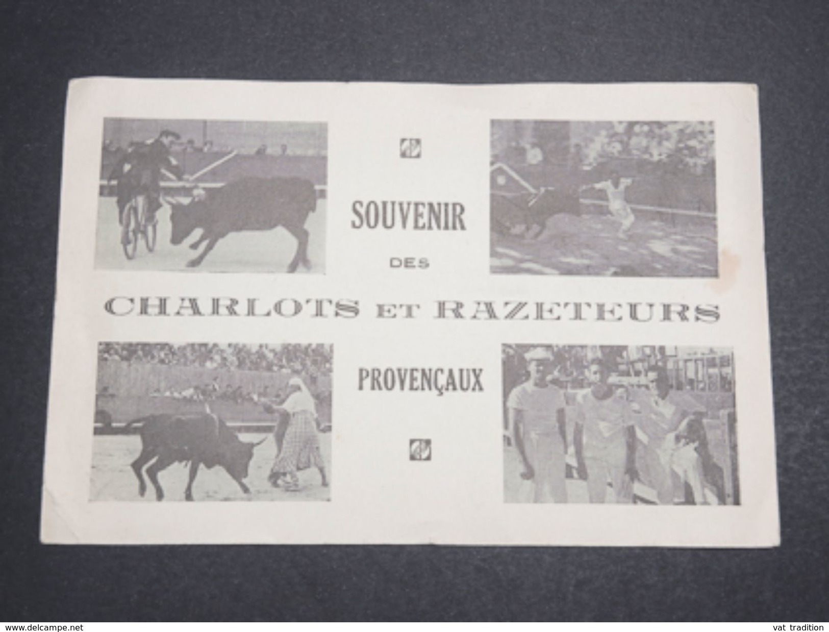 FRANCE - Carte Postale - Souvenir Des Charlots Et Razeteurs Provençaux - L 10217 - Corrida