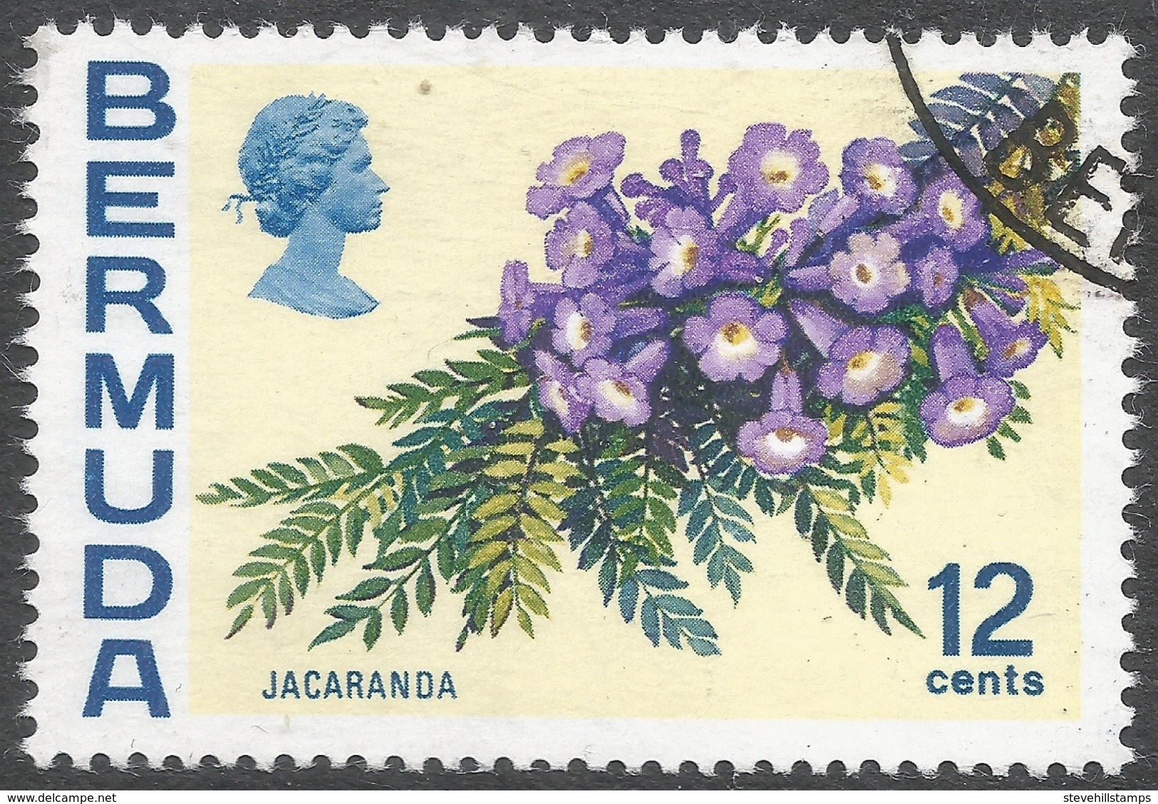 Bermuda. 1970 Flowers, 12c Used. SG 257 - Bermuda