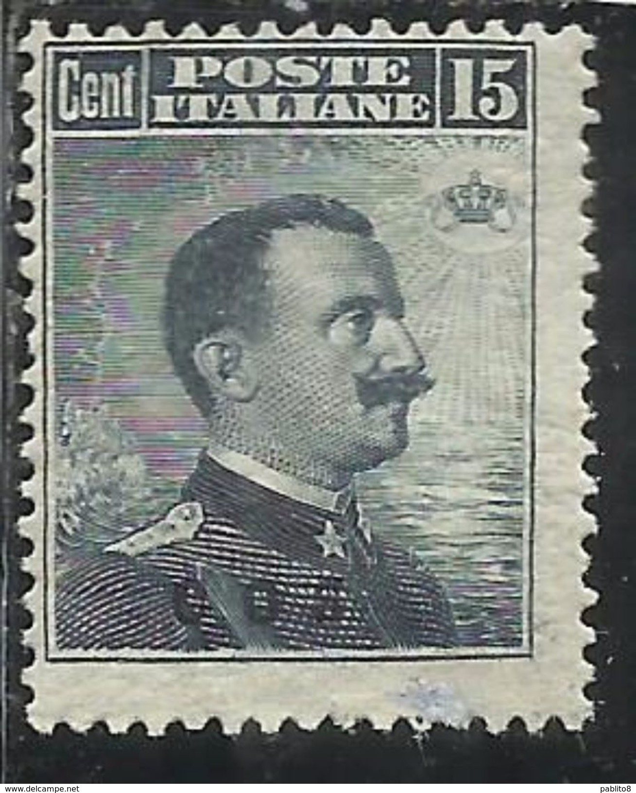 COLONIE ITALIANE EGEO 1912 COS COO SOPRASTAMPATO D'ITALIA ITALY OVERPRINTED CENT. 15 MNH - Aegean (Coo)