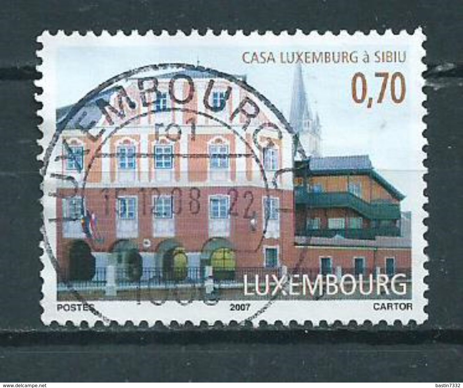 2007 Luxemburg Culture Used/gebruikt/oblitere - Gebruikt
