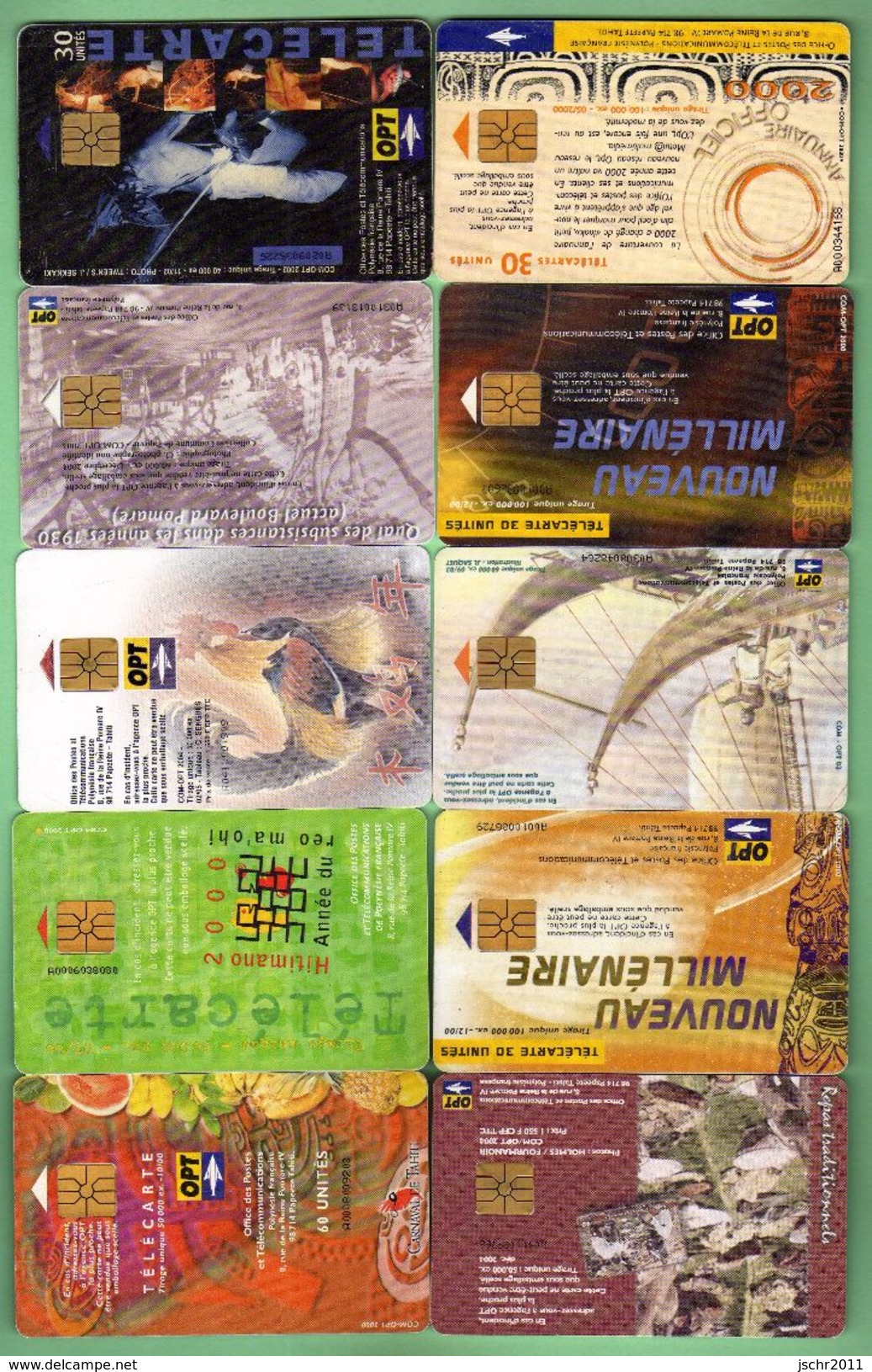 POLYNESIE *** Lot De 18 Telecartes Differentes *** TTBE *** (A7-P22) - French Polynesia