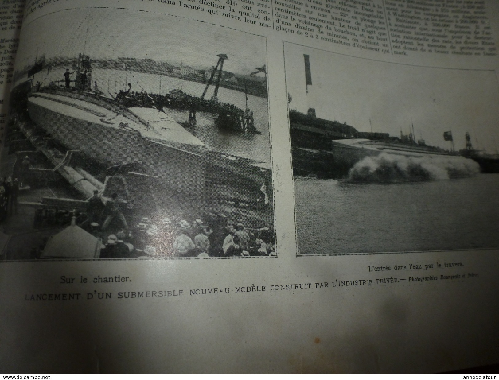 1910 L'ILLUSTRATION:Roses de Bagatelle;Notre race;1er paquebot aérien;Aviation;Expo-Chasse à Vienne;Meeting à Rouen;etc