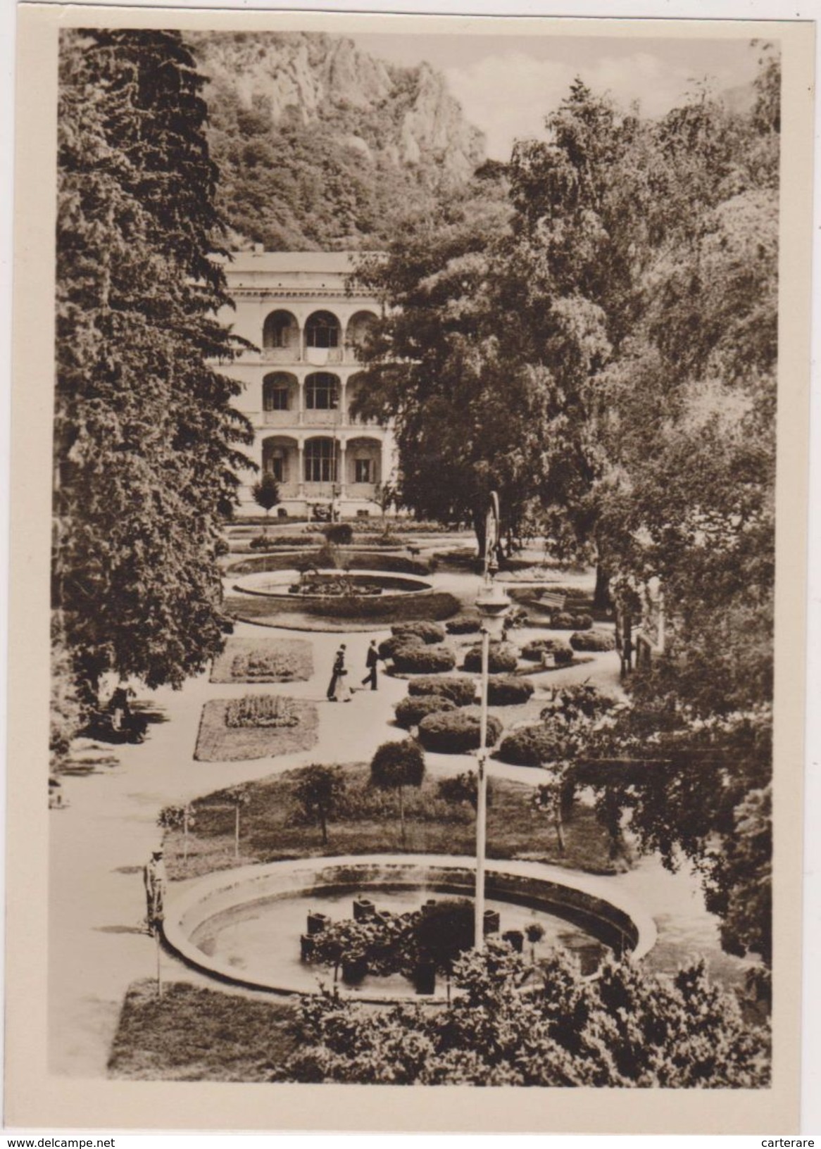 ROUMANIE,ROMANIA,ROMANA,RUMANIA,HERCULANE,PARC,JARDIN,CARTE PHOTO - Rumänien