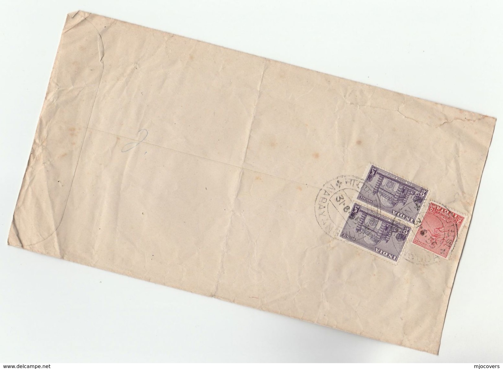 1955 Narayanguda INDIA Gen SCIENTIFIC INDUSTRIAL RESEARCH  Laboratory COVER  To GB, Stamps, Airmail Label, - Chemistry