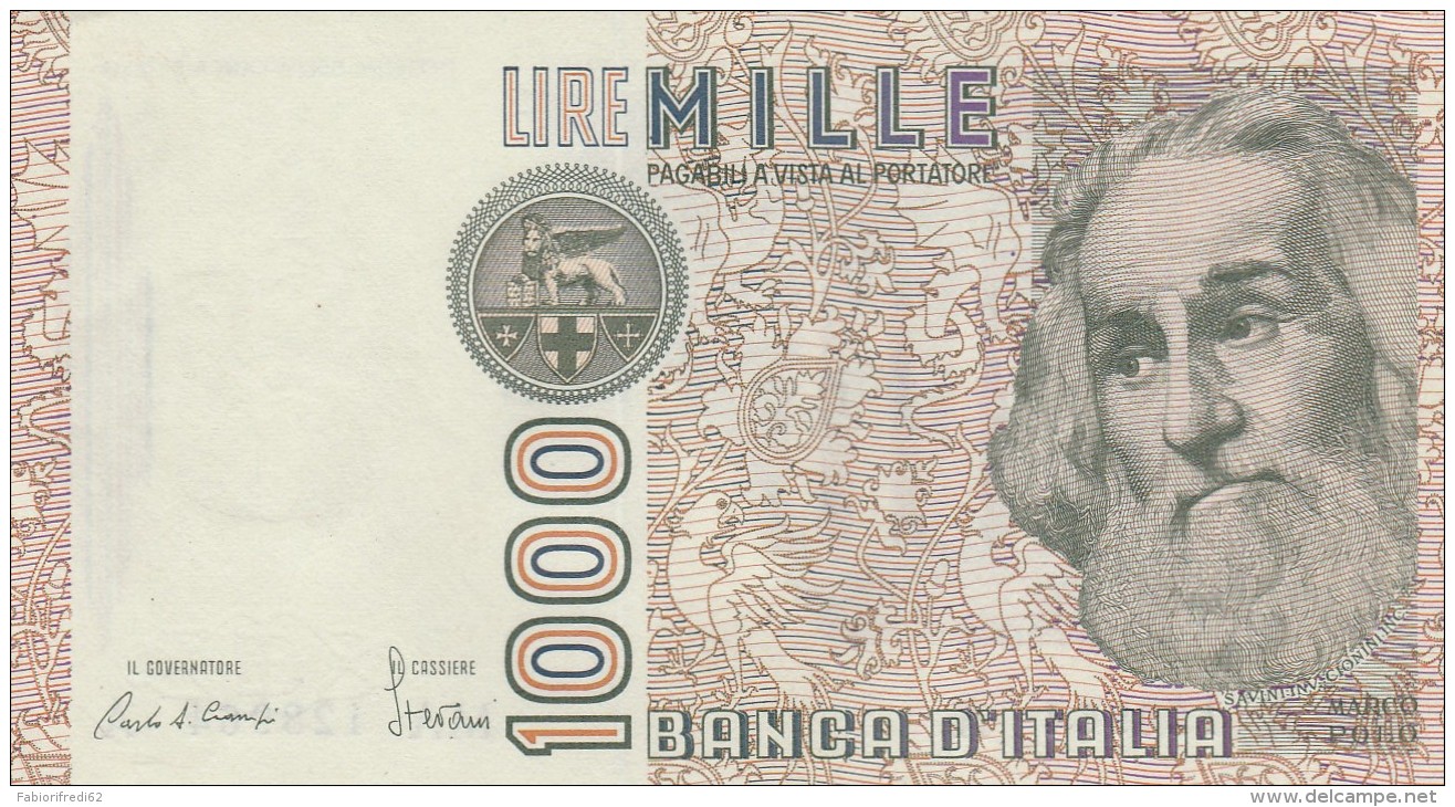 ITALIA LIRE 1000  MARCO POLO - VF (33A - 1000 Liras