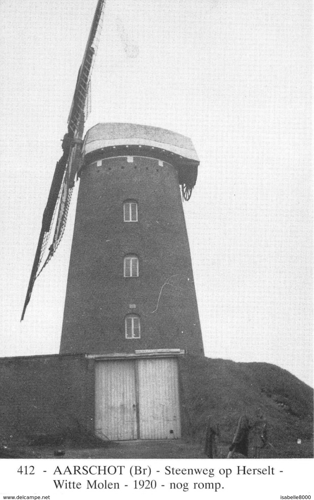 Windmolen Aarschot  Steenweg Op Herselt Witte Molen        I 1896 - Moulins à Vent