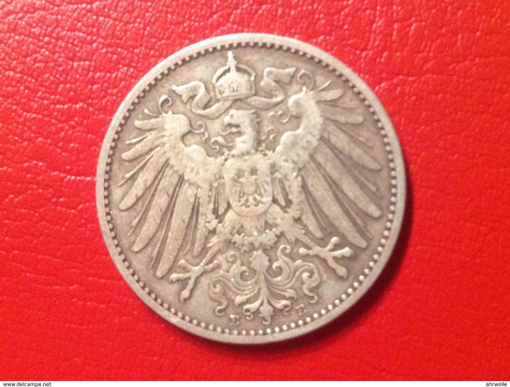 Münze 1 Mark Großer Adler 1892 E Kaiserreich Jaeger 17 - 1 Mark