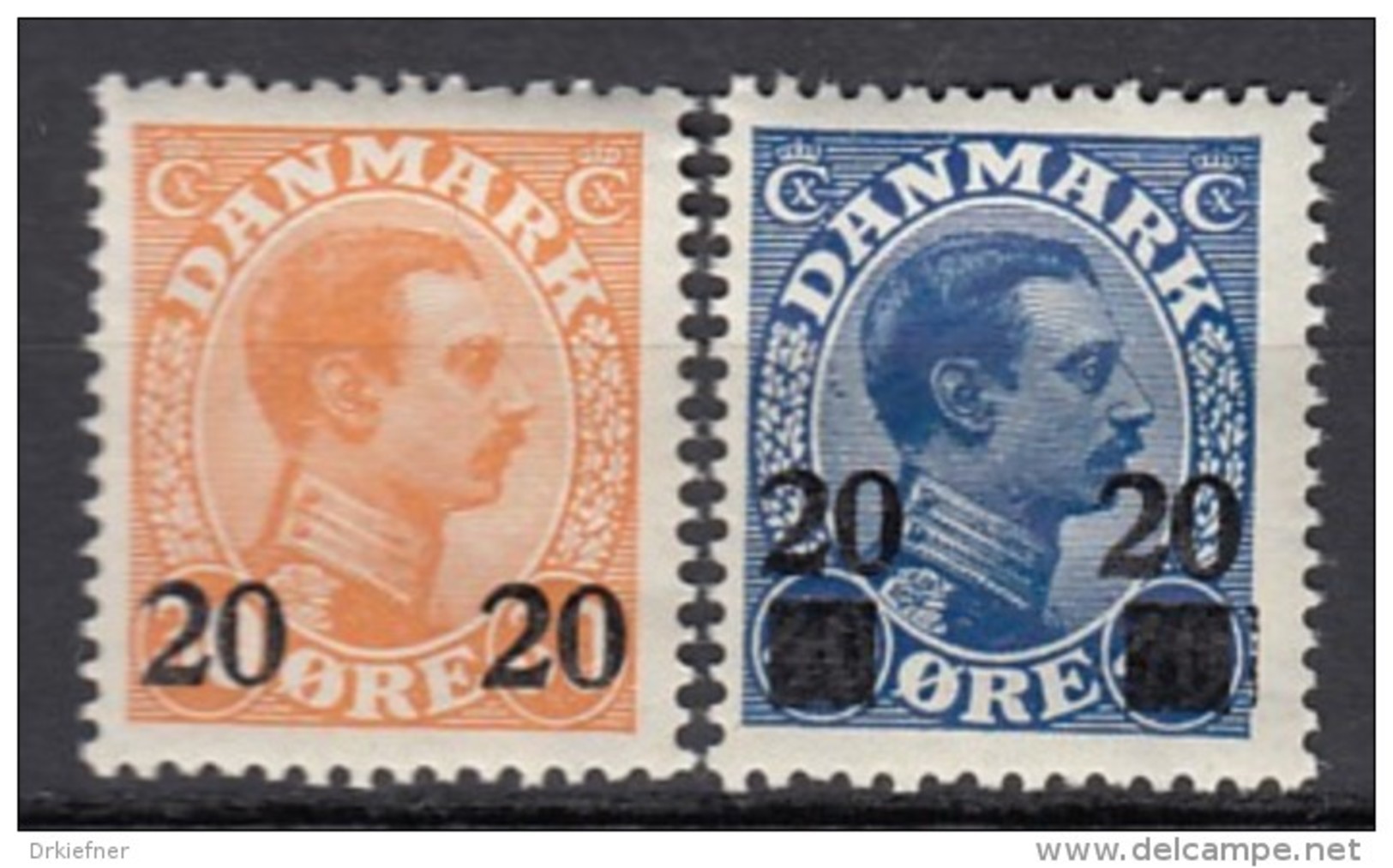 DÄNEMARK  151-152, Postfrisch **, Christian X, 1926 - Ungebraucht