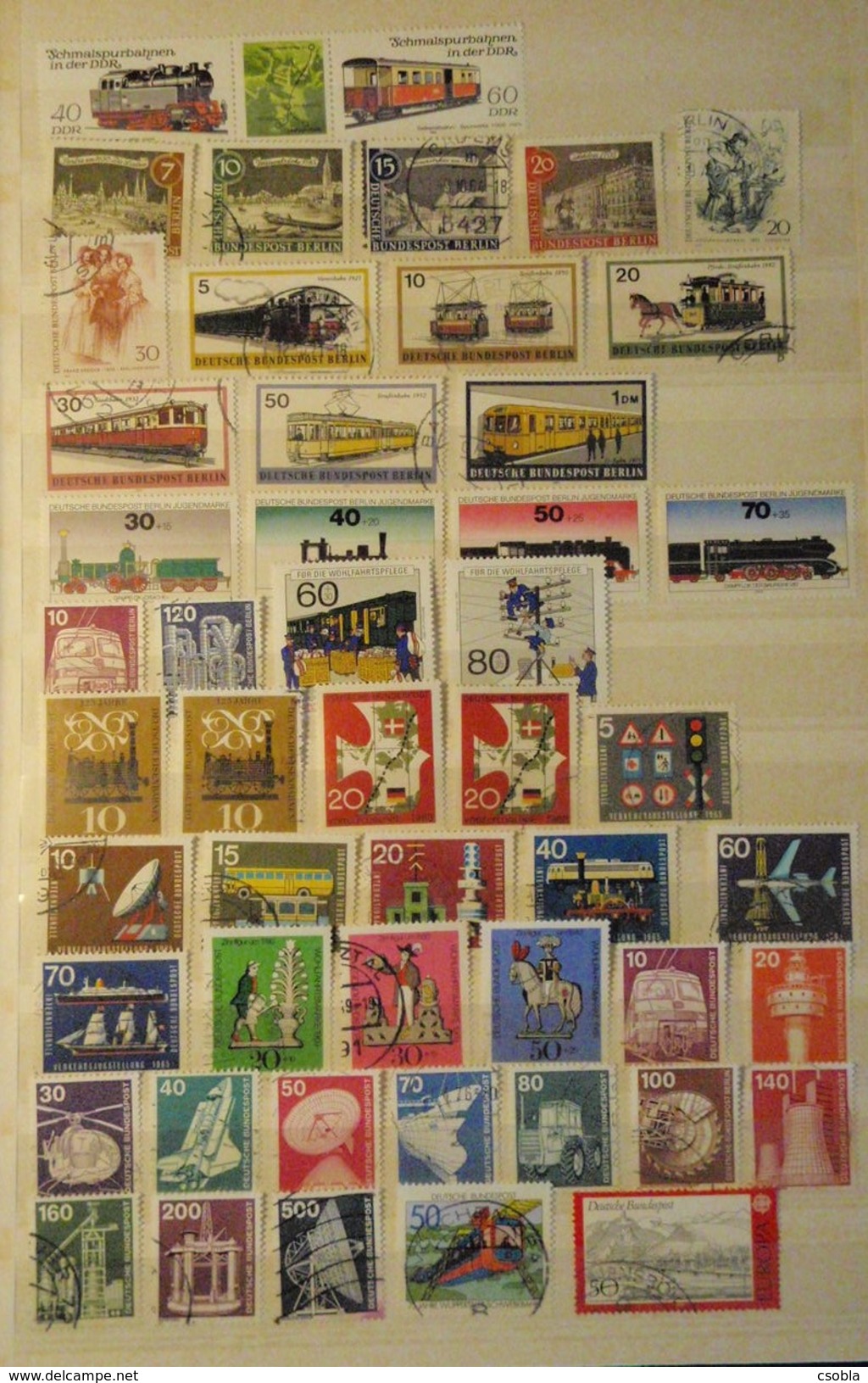 Railway Motif Collection, 2 Stamp Albums (d 397)