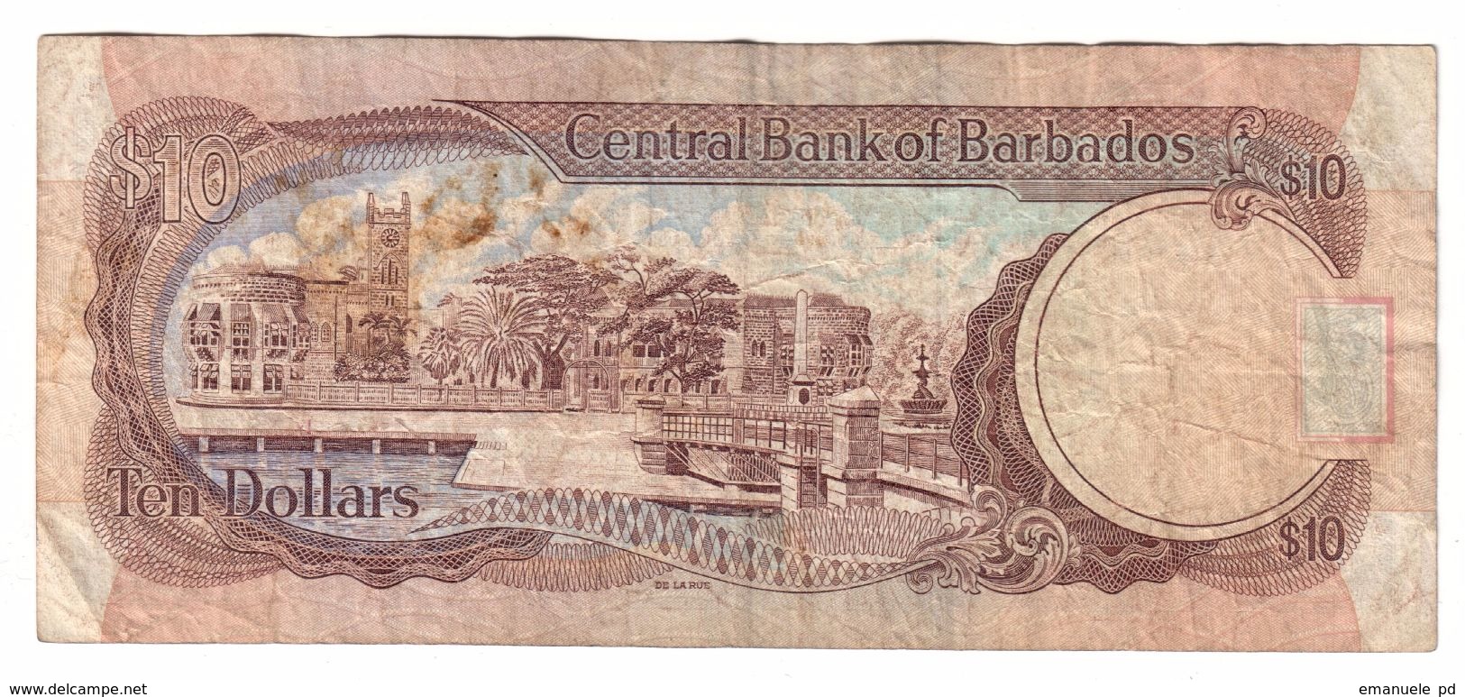 Barbados 10 Dollars 1995 - Barbados