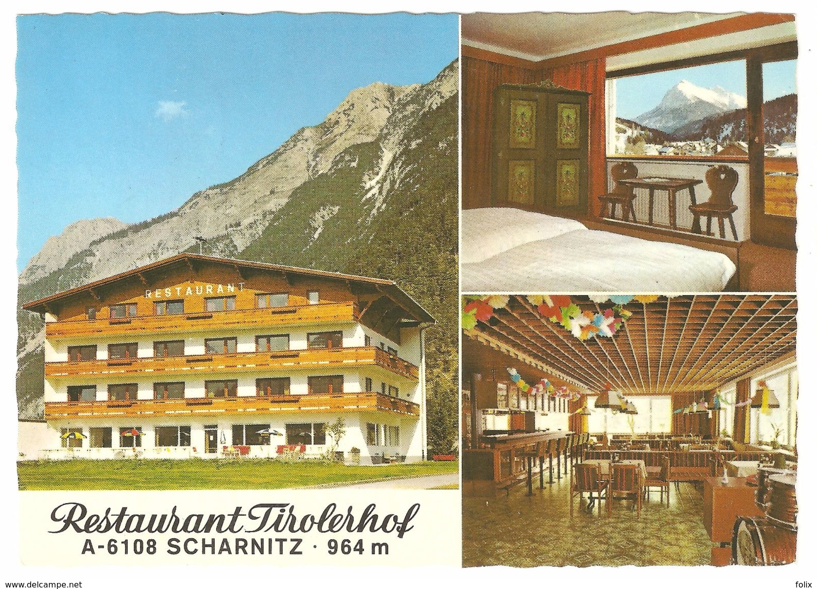 Scharnitz - Restaurant Parkhotel Tirolerhof - Scharnitz