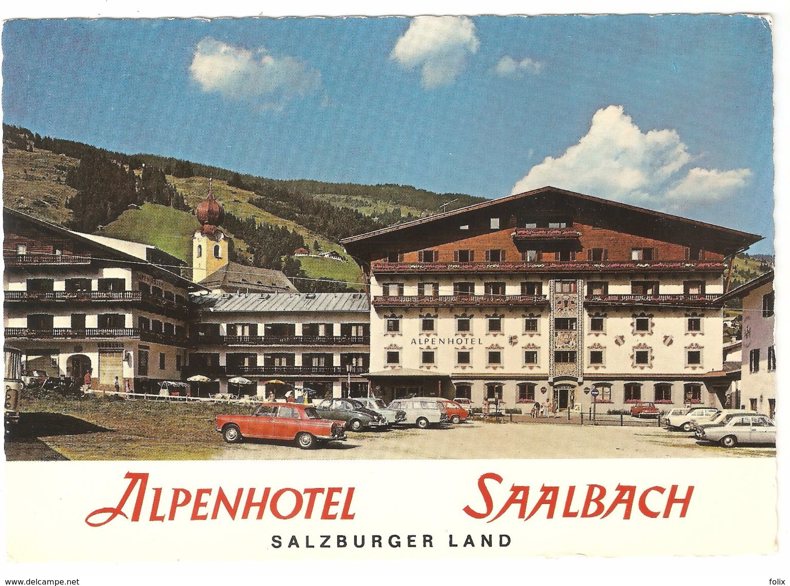 Saalbach - Alpenhotel Saalbach - Classic Car Peugeot - Saalbach