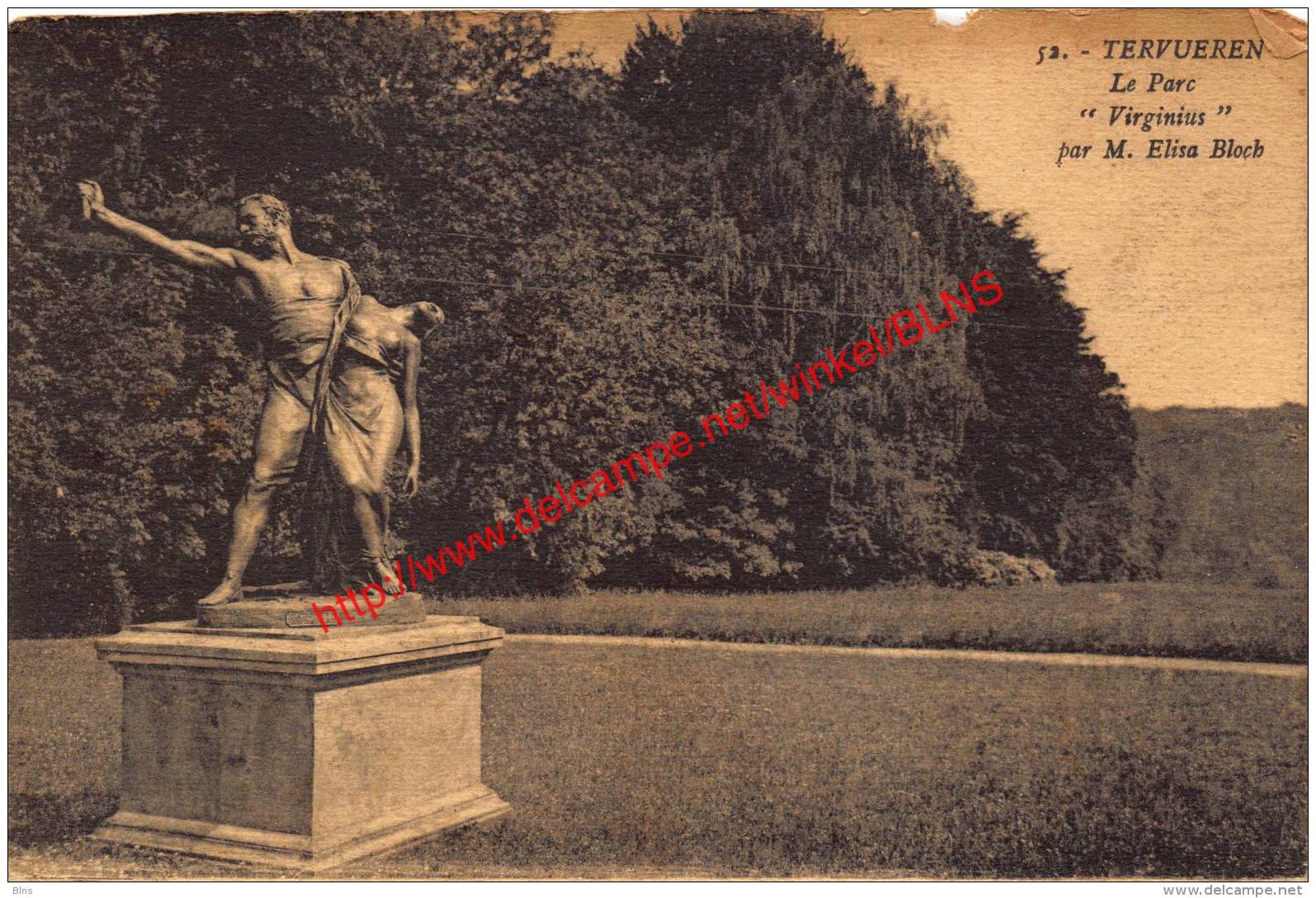 Le Parc - Virginius - Elisa Bloch - 1926 - Tervuren Tervueren - Tervuren