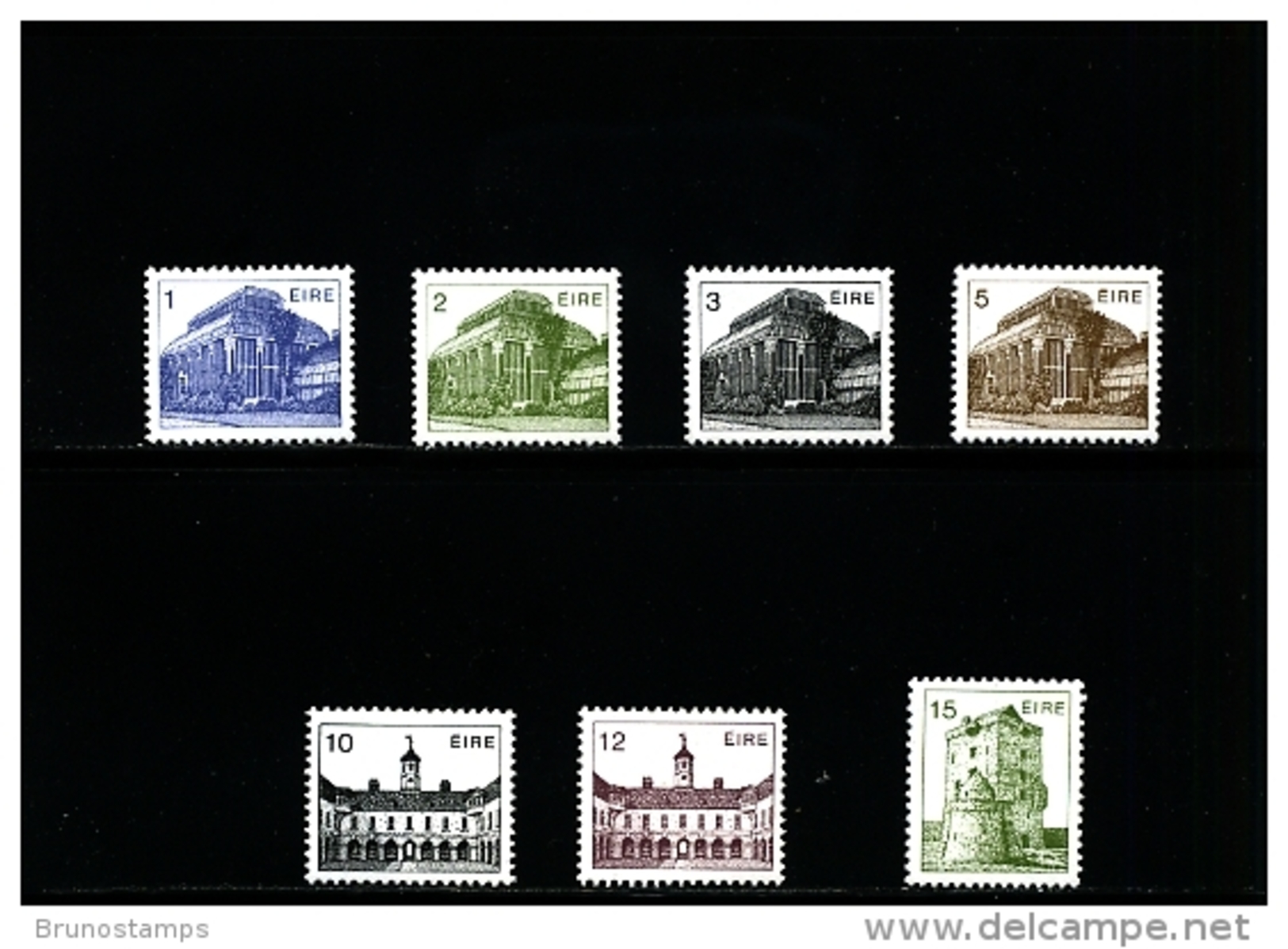 IRELAND/EIRE - 1983  IRISH ARCHITECTURE III  SET MINT NH - Unused Stamps