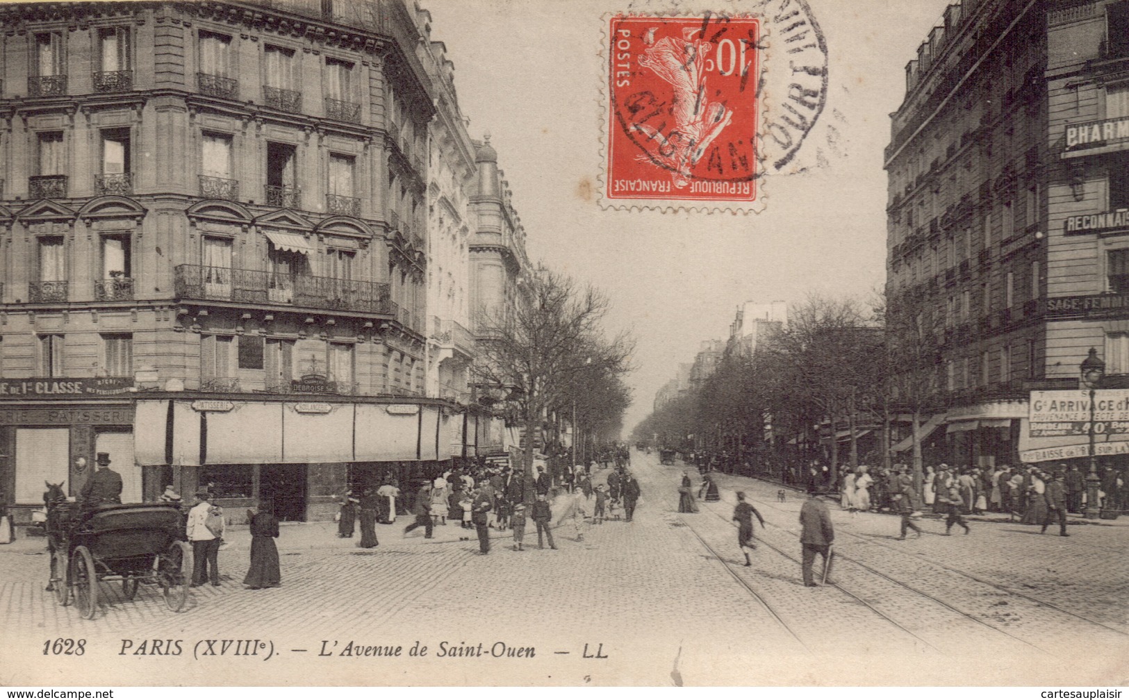 PARIS 18EME - L'avenue De Saint-Ouen - District 18