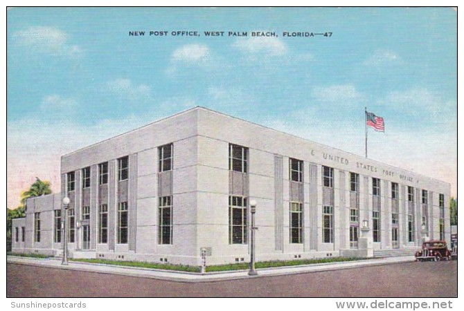 Florida West Palm Beach New Post Office - West Palm Beach