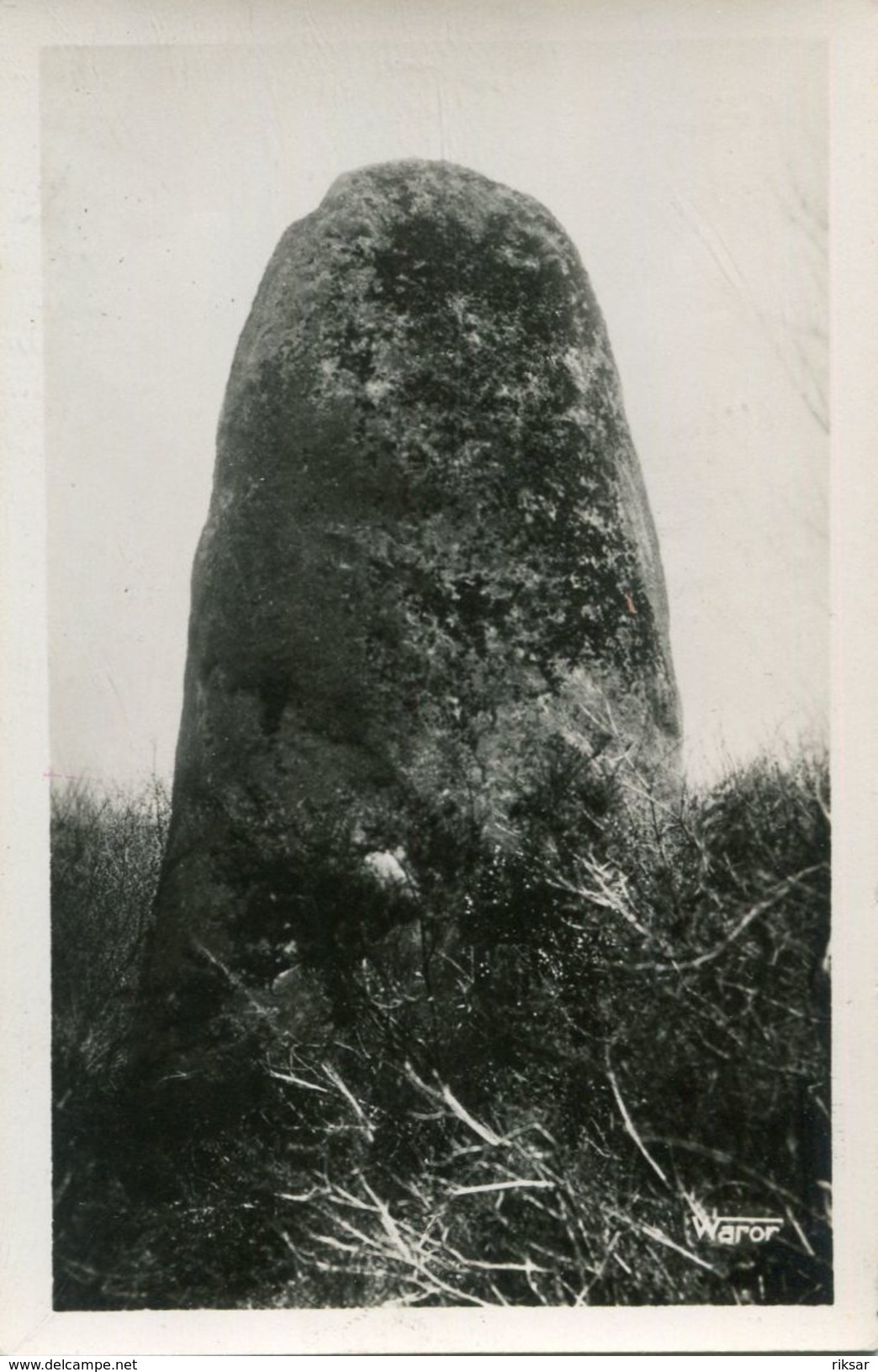 MENHIR(SAINT NICOLAS DU PELEM) - Dolmen & Menhirs