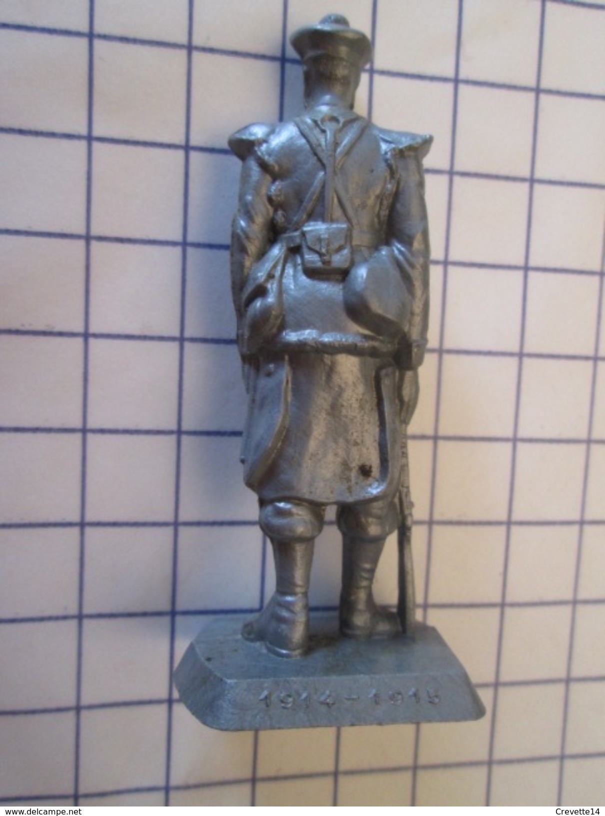 MOK514 : Figurine Publicitaire Années 50/60 Plastique Dur MOKAREX / HISTOIRE DE FRANCE : 1914 FUSILIER-MARIN - Autres & Non Classés