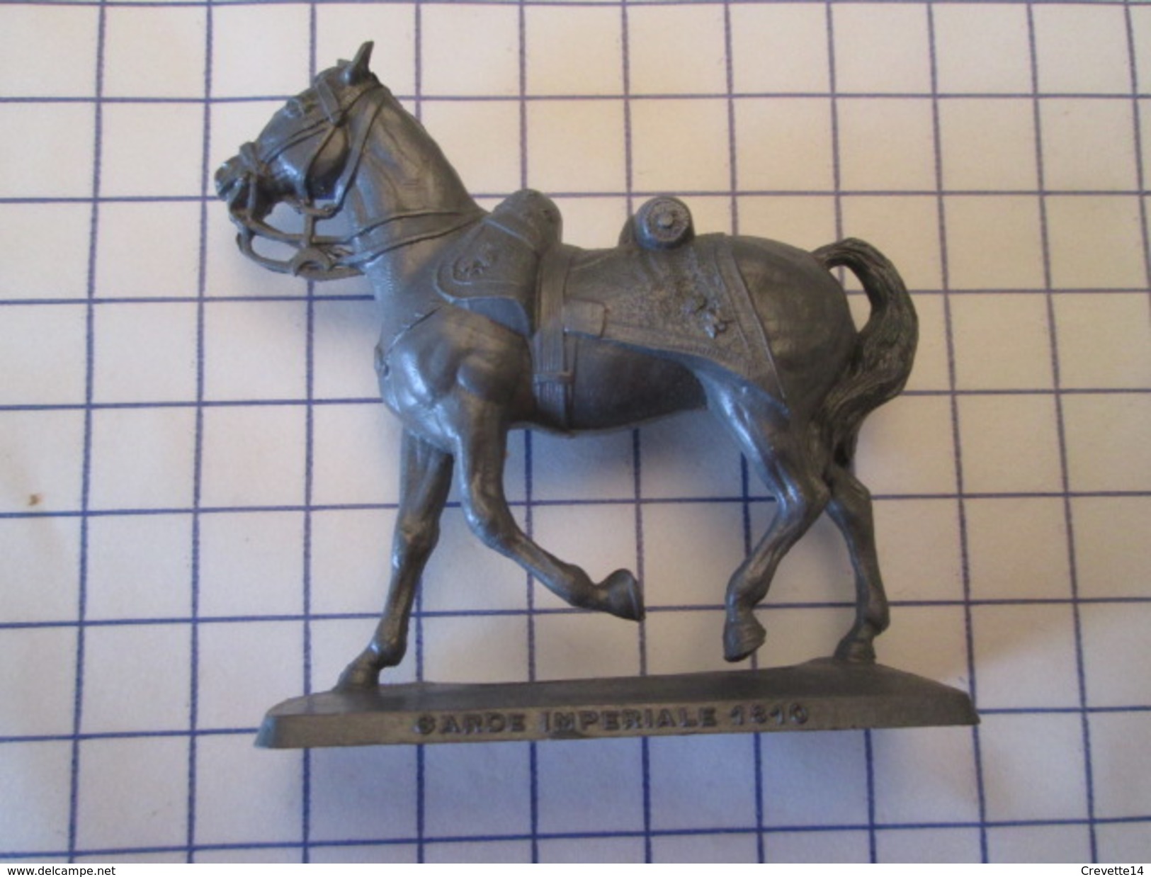 MOK710 : Figurine Publicitaire Années 50/60 Plastique Dur MOKAREX / HISTOIRE DE FRANCE : 1810 CHEVAL LANCIER POLONAIS - Militaires