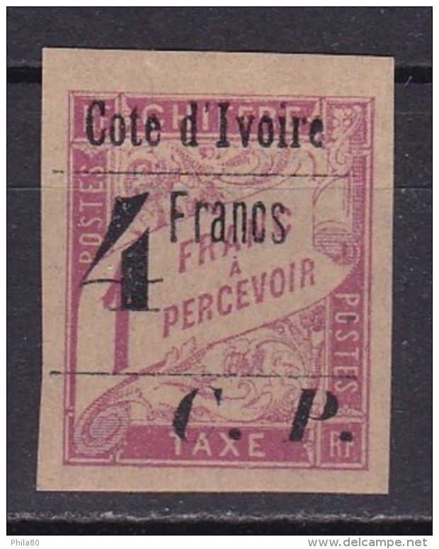 Cote D'Ivoire  N°21* Colis Postaux - Nuovi