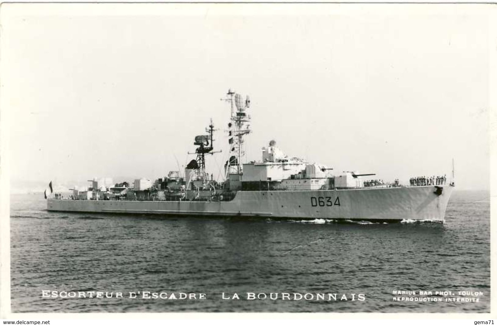 2678- " La BOURDONNAIS " Escorteur D'escadre - Warships