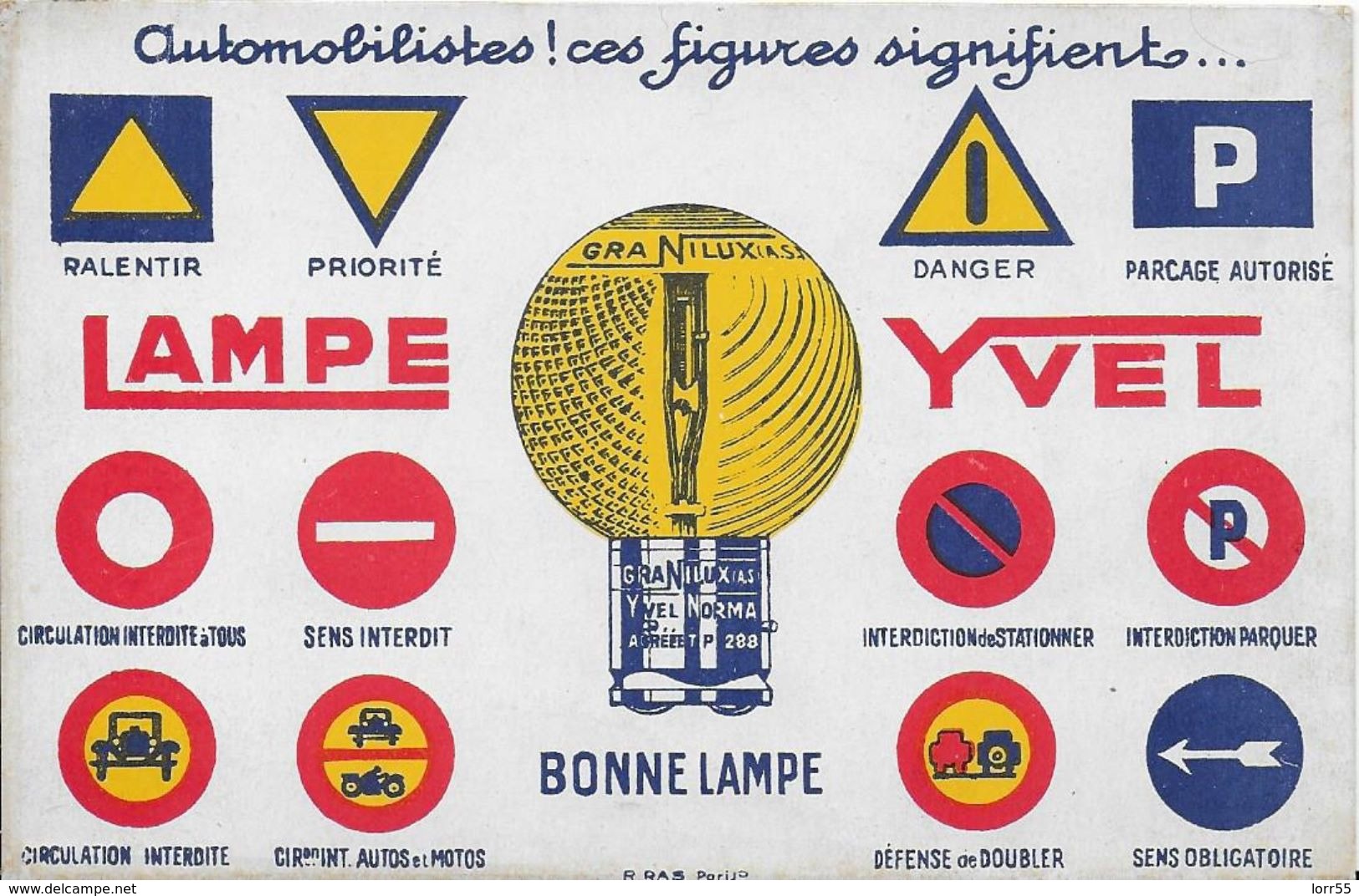 -- LAMPE YVEL - Advertising