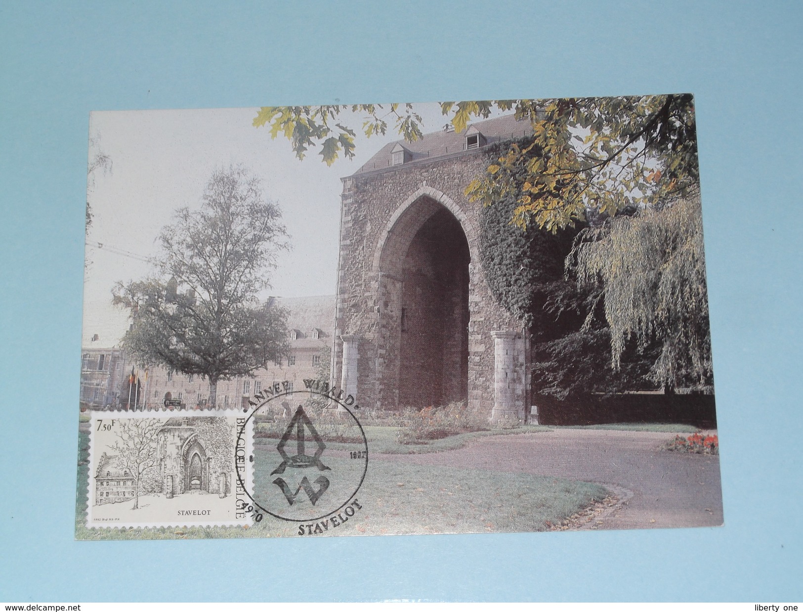 La Tour De L'Ancienne Abbatiale - 1982 STAVELOT ( Zie Foto ) ! - 1981-1990