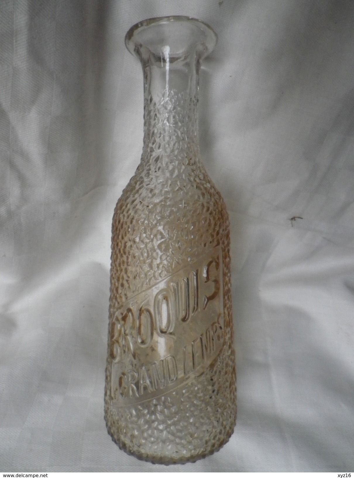 RARE CARAFE ABSINTHE BROQUIS Le GRAND LEMPS _ ISERE - Alcoholes