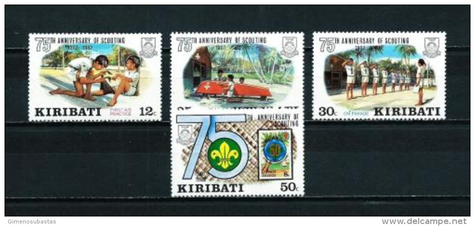 Kiribati  N&ordm; Yvert  88/91  En Nuevo - Kiribati (1979-...)