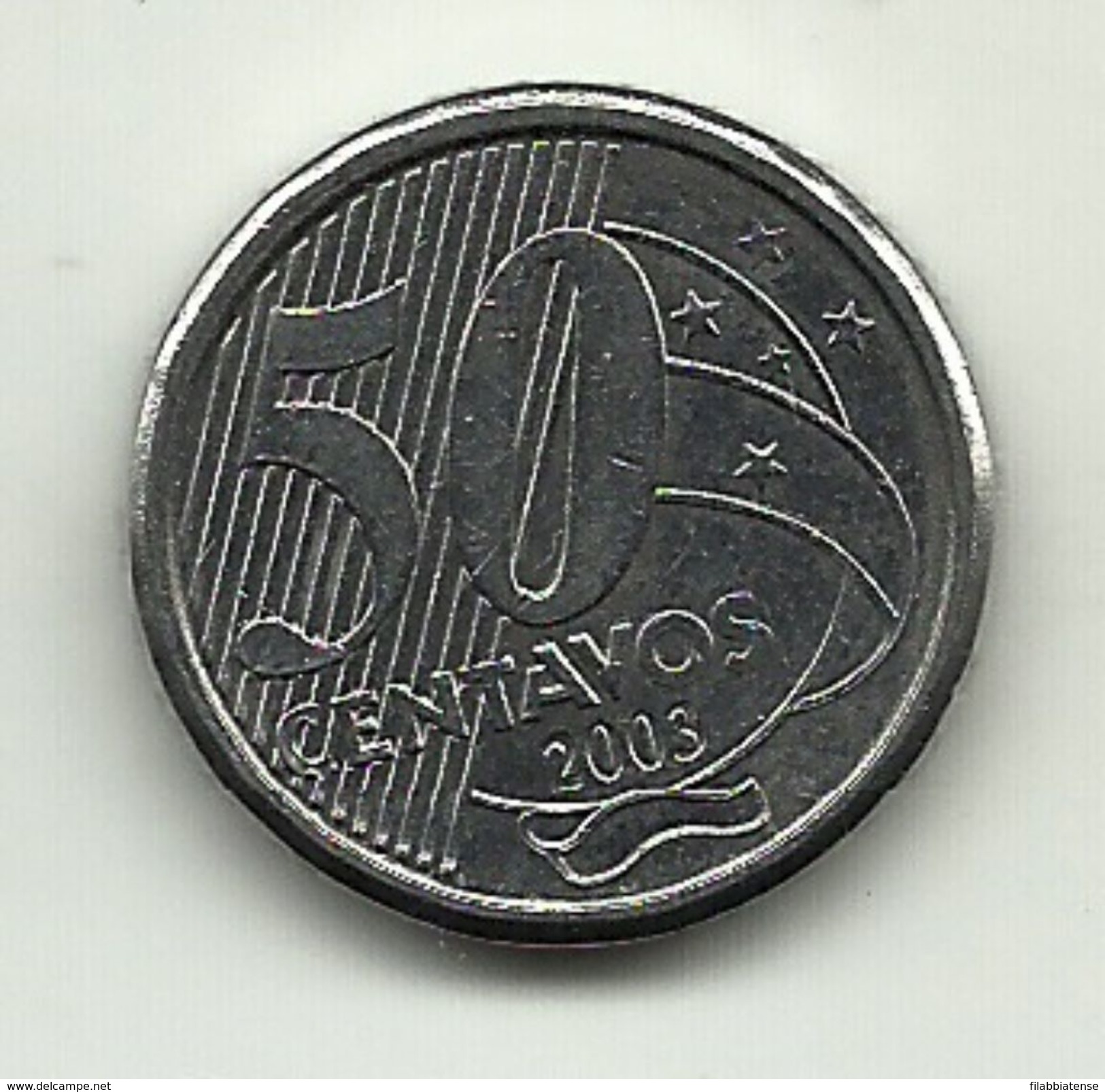 2003 - Brasile 50 Centavos, - Brésil