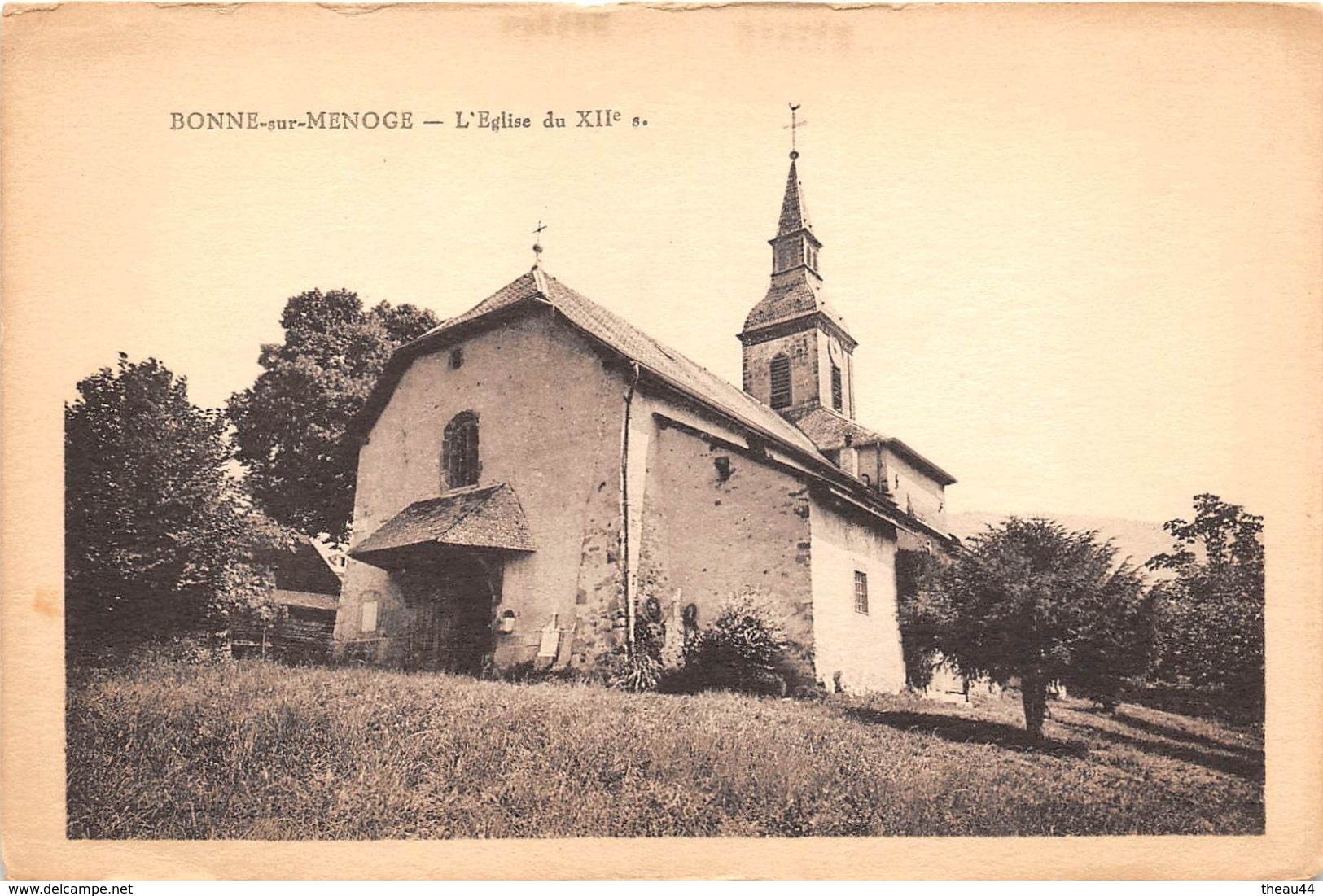 ¤¤  -   BONNE-sur-MENOGE   -   L'Eglise Du XIIe        -  ¤¤ - Bonne