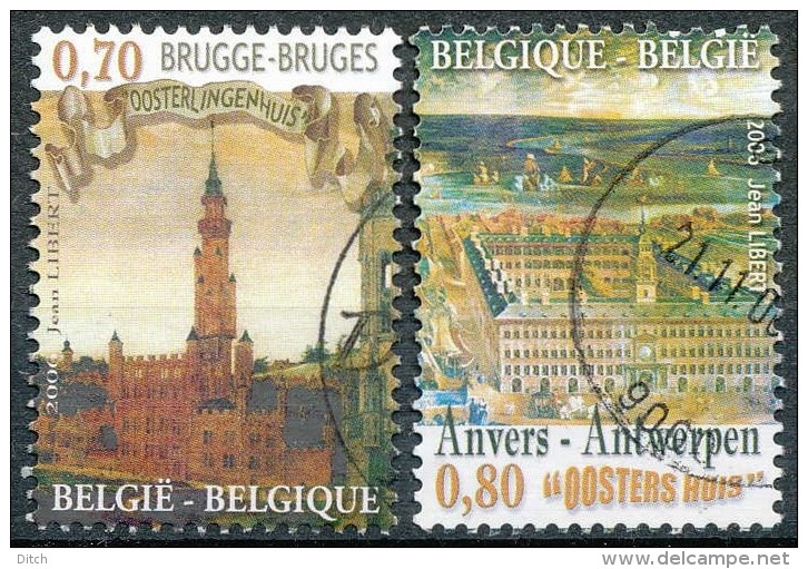 D- BELGIQUE 2006 - N° 3550, La Hanse, Brugge Et Anvers. - Oblitérés