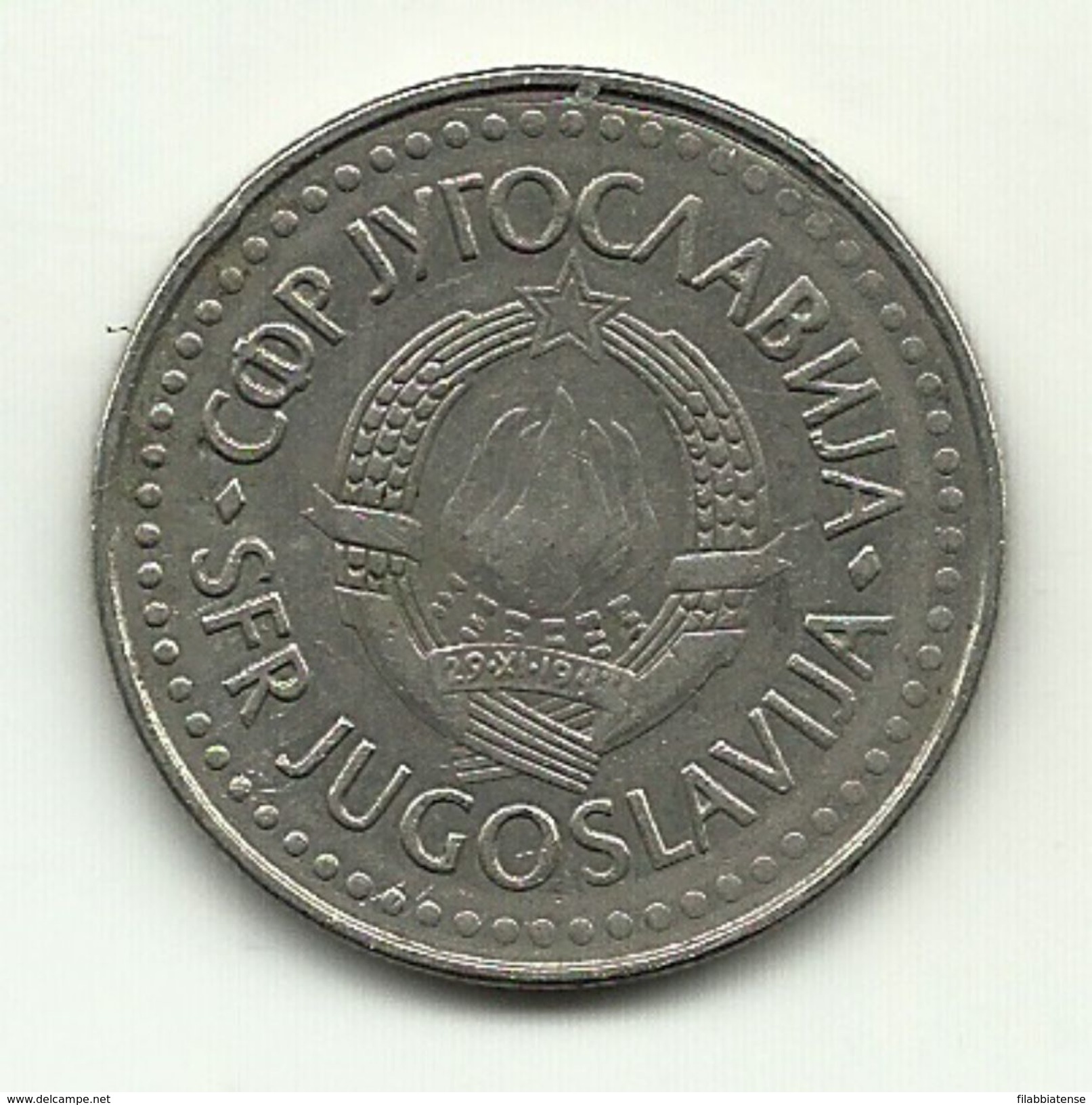 1987 - Jugoslavia 100 Dinara         ---- - Jugoslavia