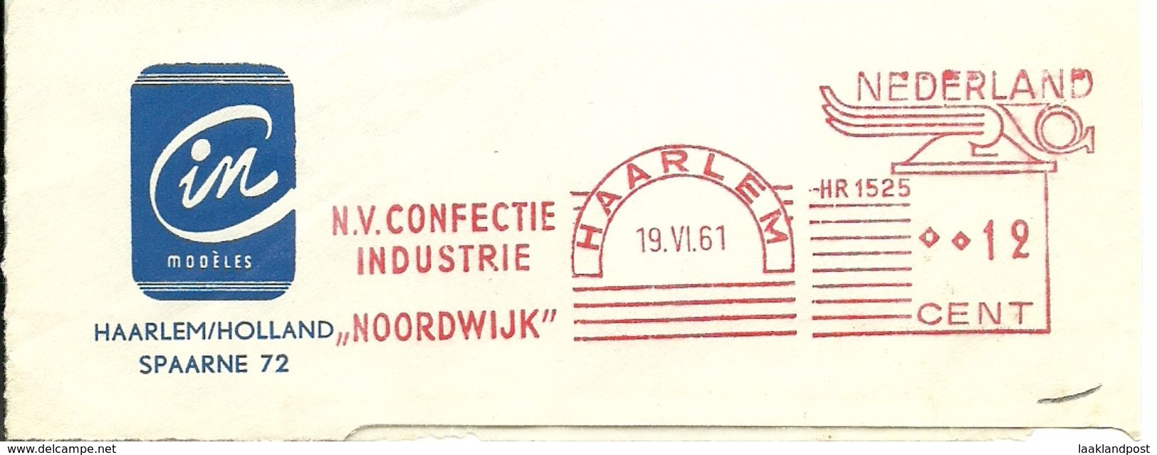 NL Nice Cut Meter NV Confectie Industrie Noordwijk, Haarlem 19/6/1961 Textile - Textiel