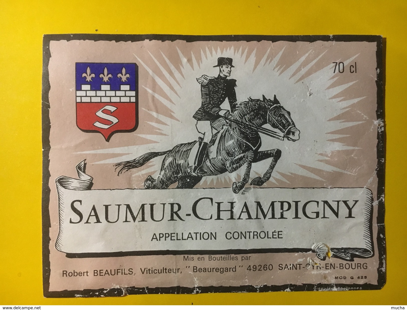 5878 - Saumur-Champigny Equitation état Moyen - Pferde