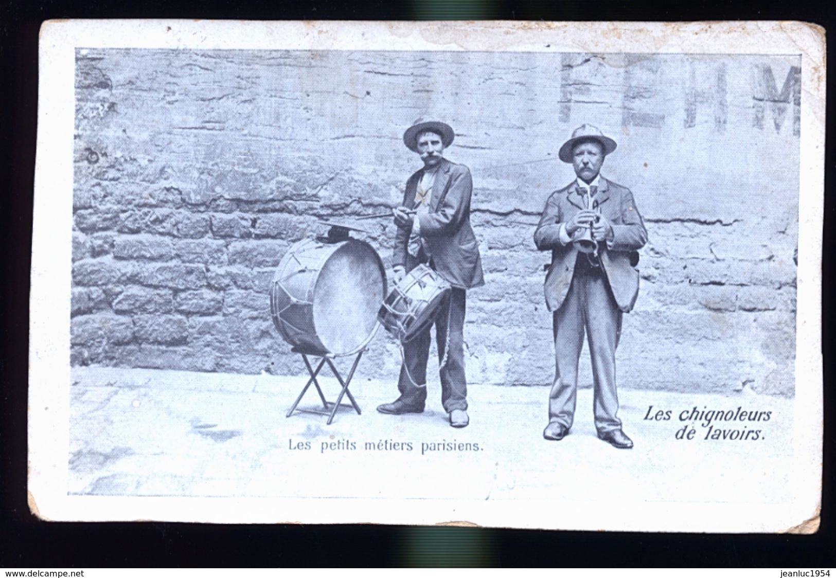 PARIS LES CHIGNOLEURS DE LAVOIRS - Petits Métiers à Paris