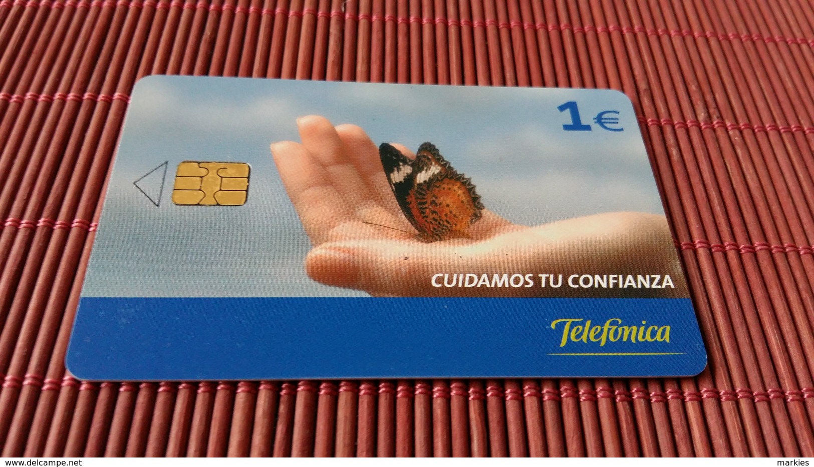 Phonecard Spain Only 35.000 Made Rare - Danke-Schön-Karten
