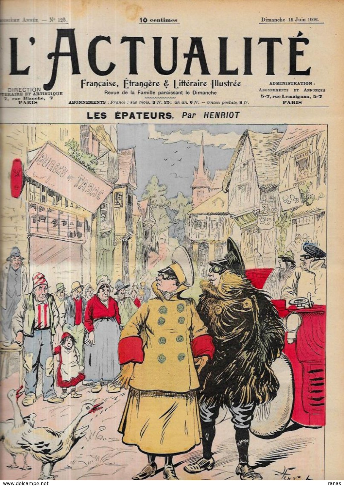 Revue L'actualité N° 125 De 1902 Perse Iran - Other & Unclassified
