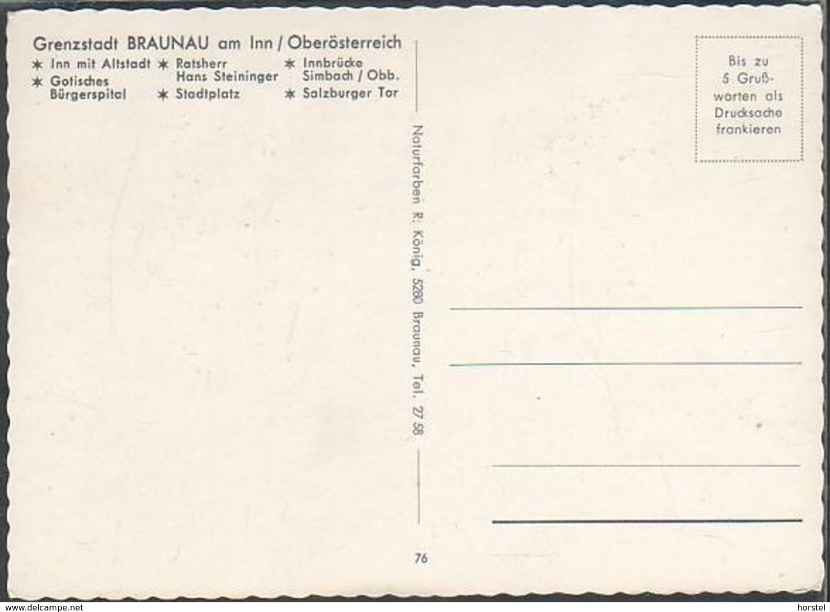 Austria - 5280 Braunau Am Inn - Grenzstadt - Cars - Opel - Ford Taunus - Braunau