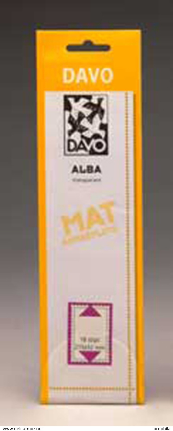DAVO 12026 Alba Streifen A26 (215 X 30) 25 Stück. - Sonstige & Ohne Zuordnung